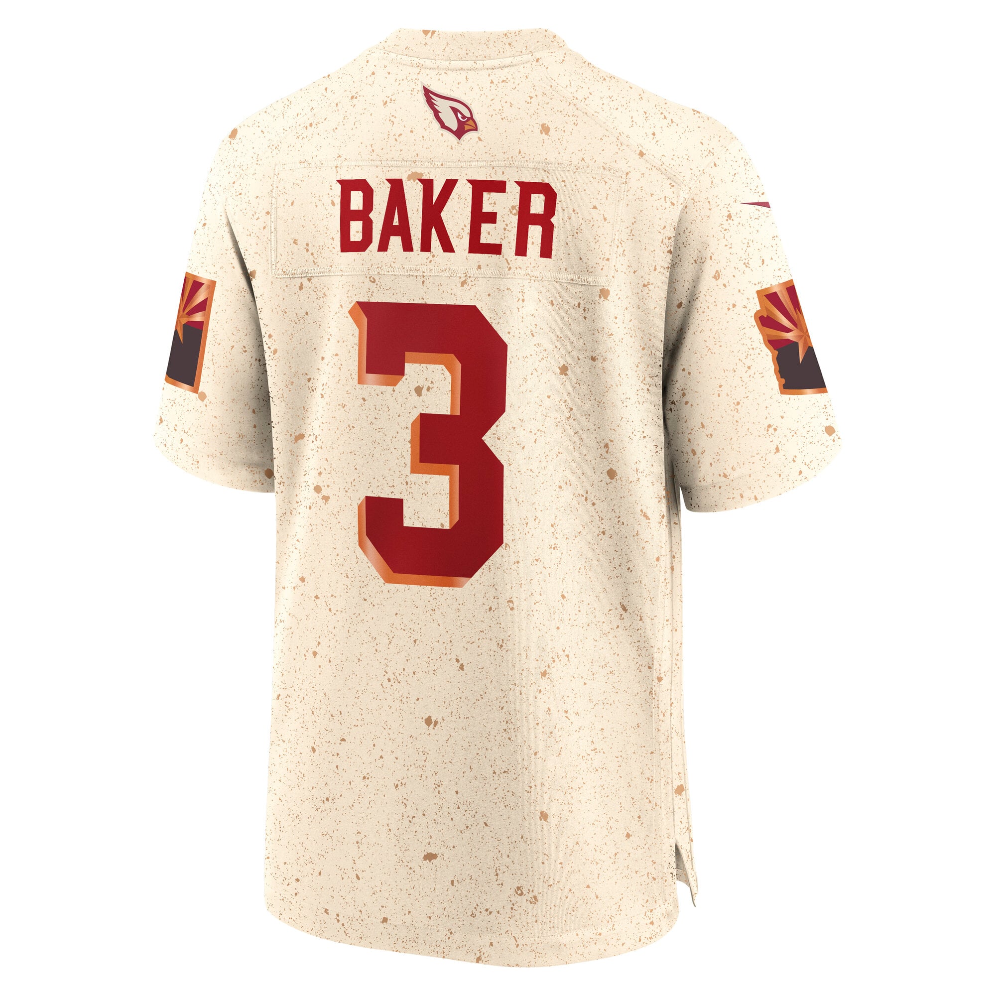 Budda Baker Arizona Cardinals 2025 Rivalries Collection Game Jersey - Natural - Image 4