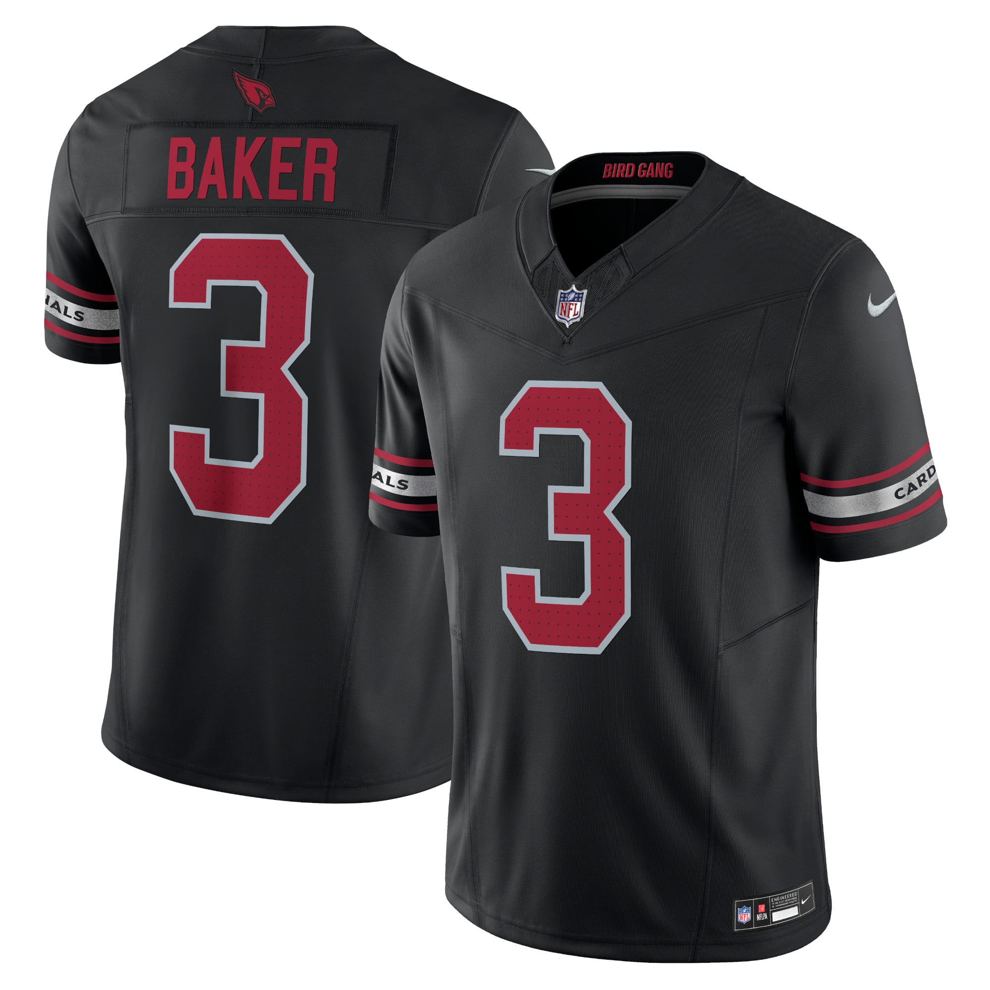 Budda Baker Arizona Cardinals Vapor F.U.S.E. Limited Jersey - Black - Image 2