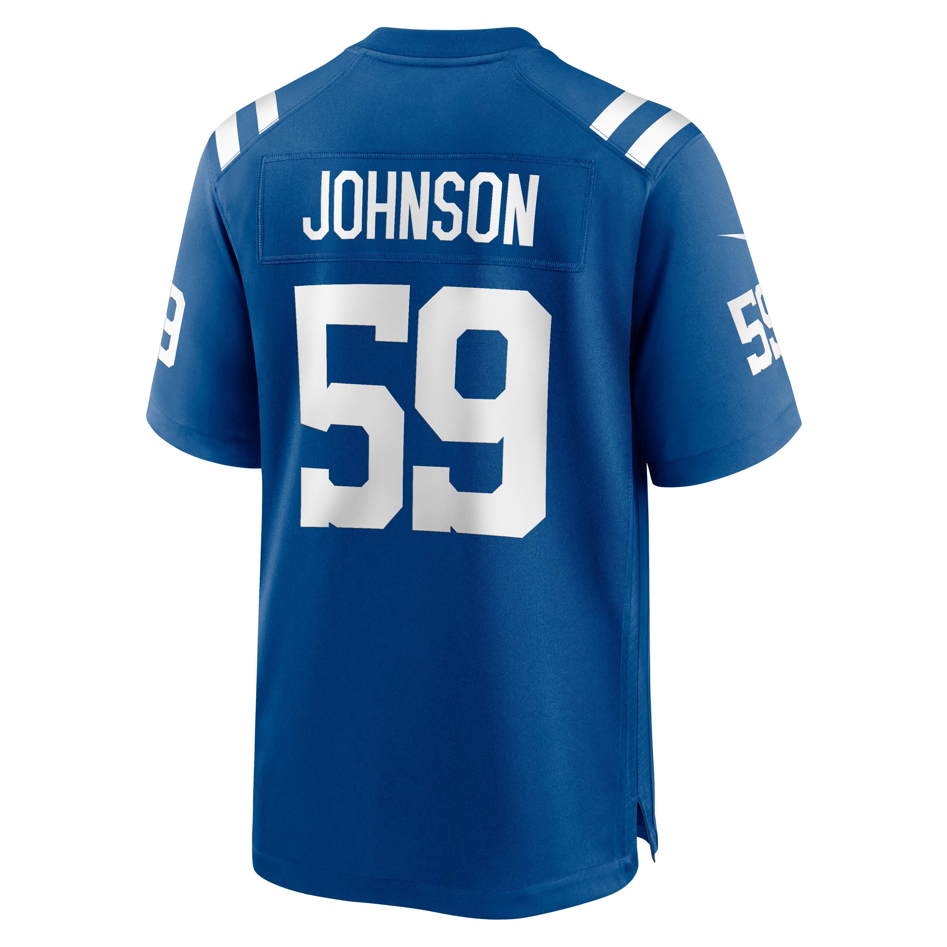 Buddy Johnson Indianapolis Colts Team Game Jersey - Royal - Image 4