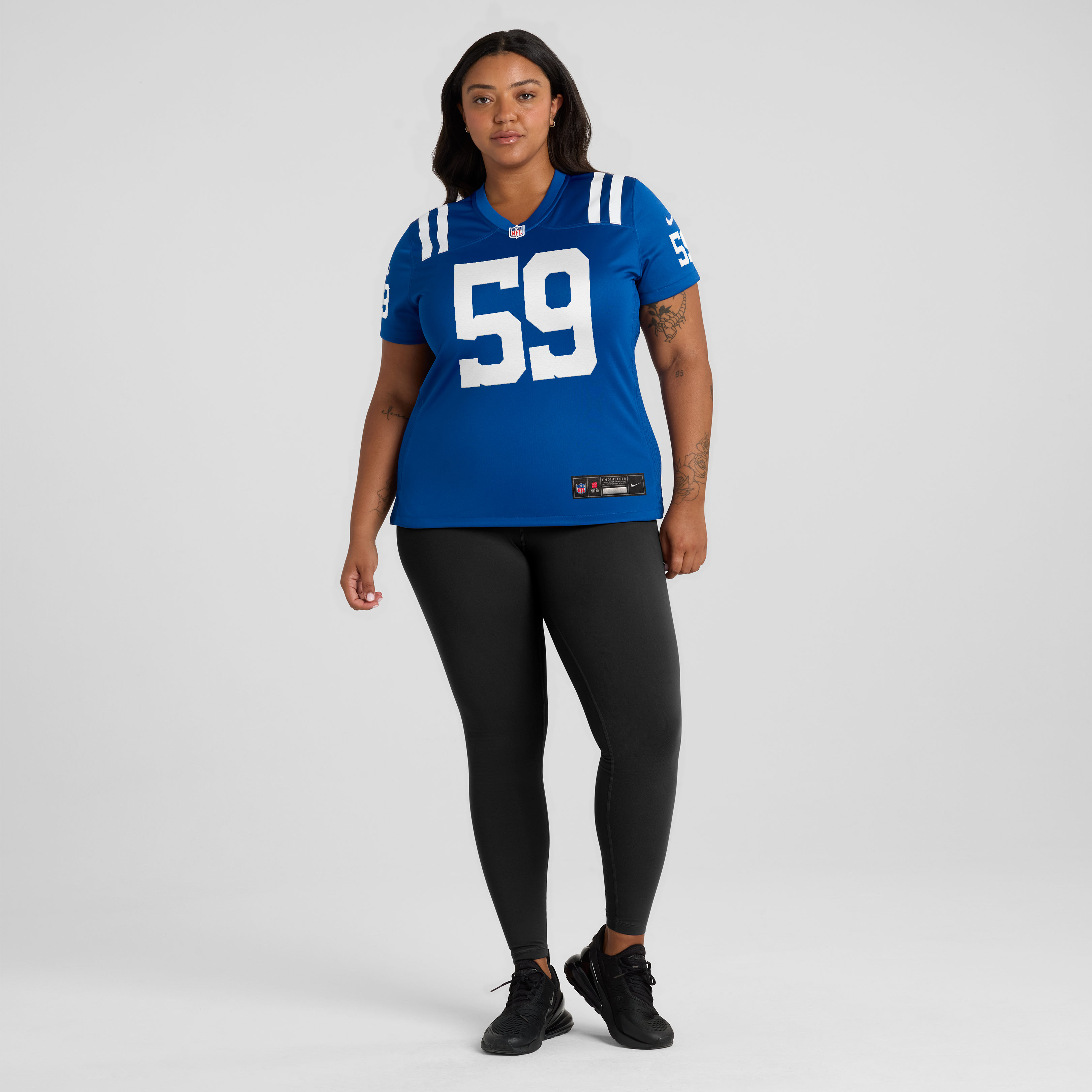 Buddy Johnson Indianapolis Colts Women's Team Game Jersey - Royal - Image 7