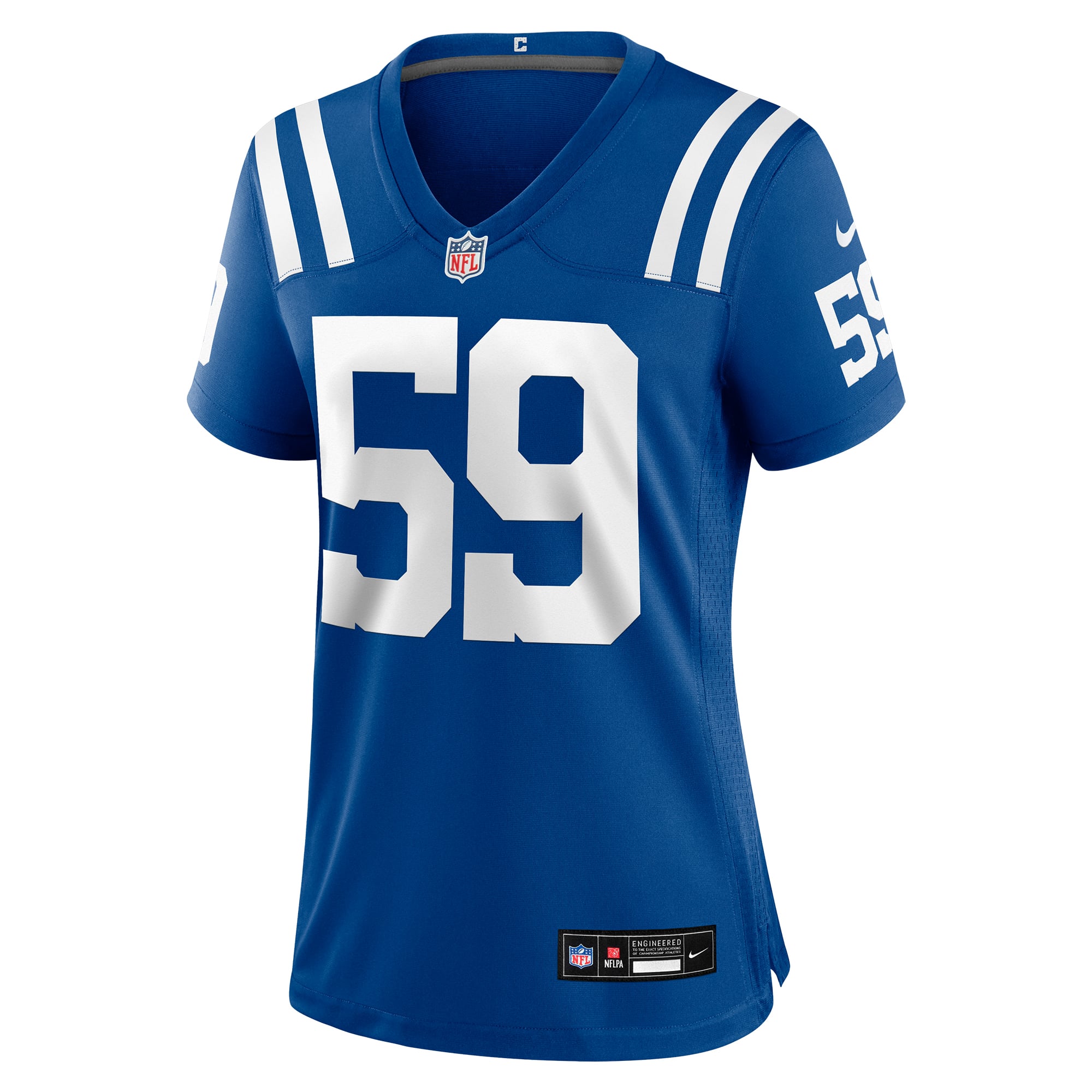 Buddy Johnson Indianapolis Colts Women's Team Game Jersey - Royal - Image 3