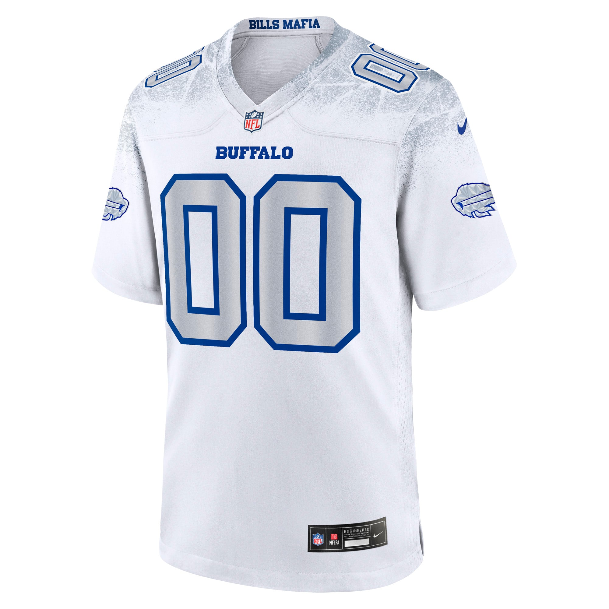 Buffalo Bills 2025 Rivalries Collection Custom Game Jersey - White - Image 3