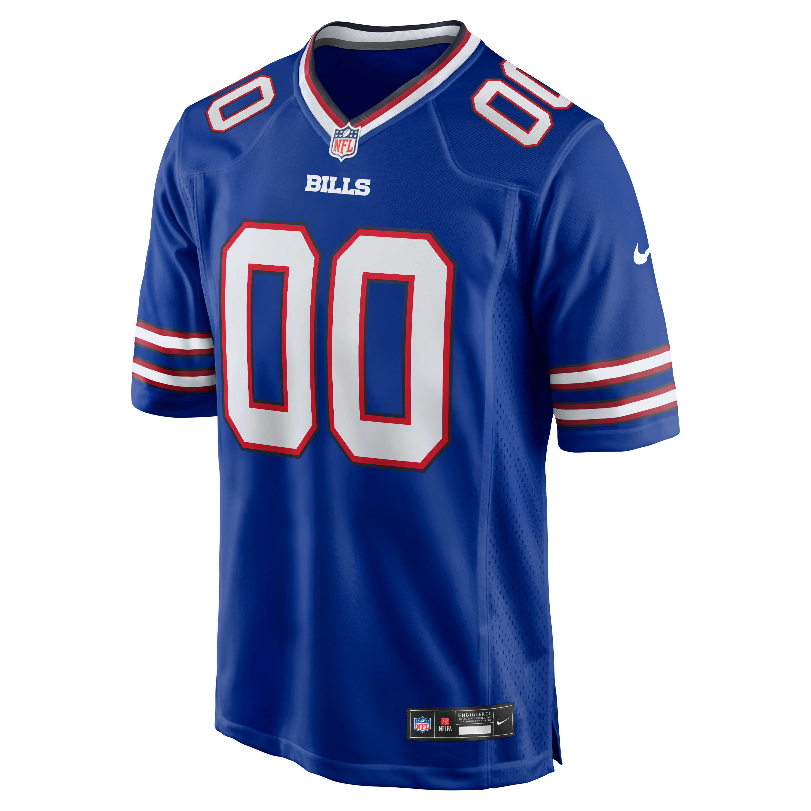 Buffalo Bills Alternate Custom Game Jersey - Royal - Image 3