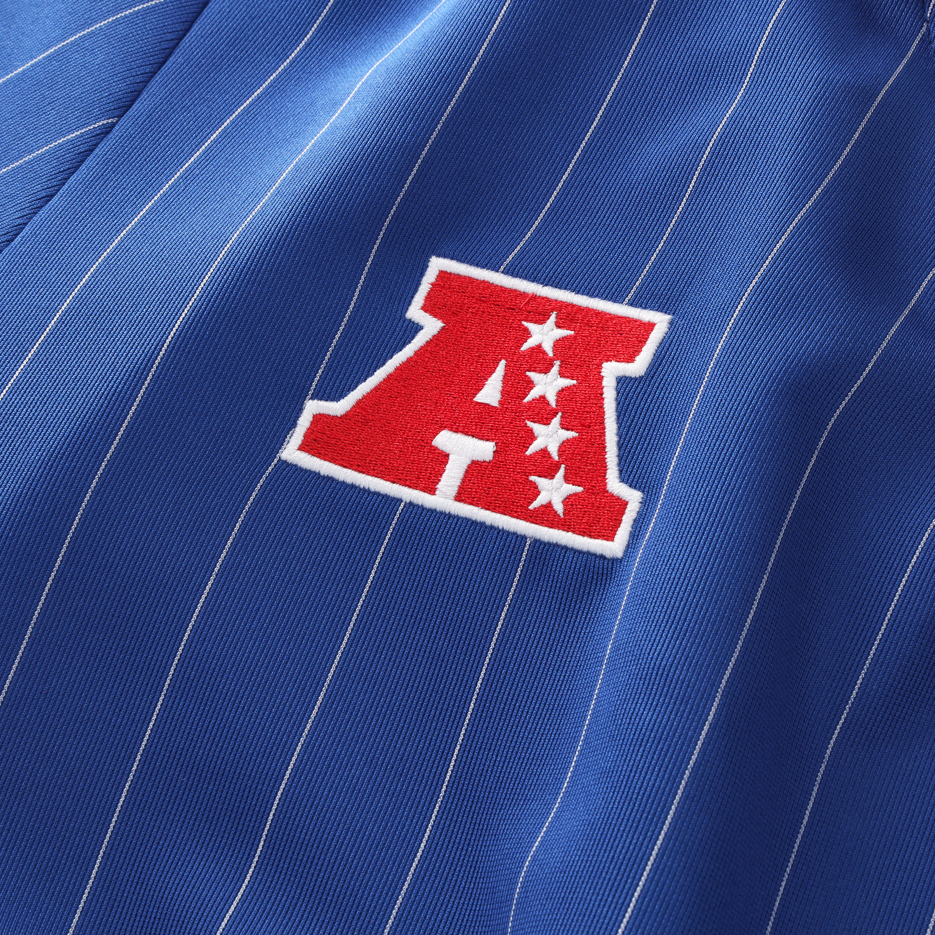 Buffalo Bills Youth Football x Football Collared Fan Top - Royal - Image 6