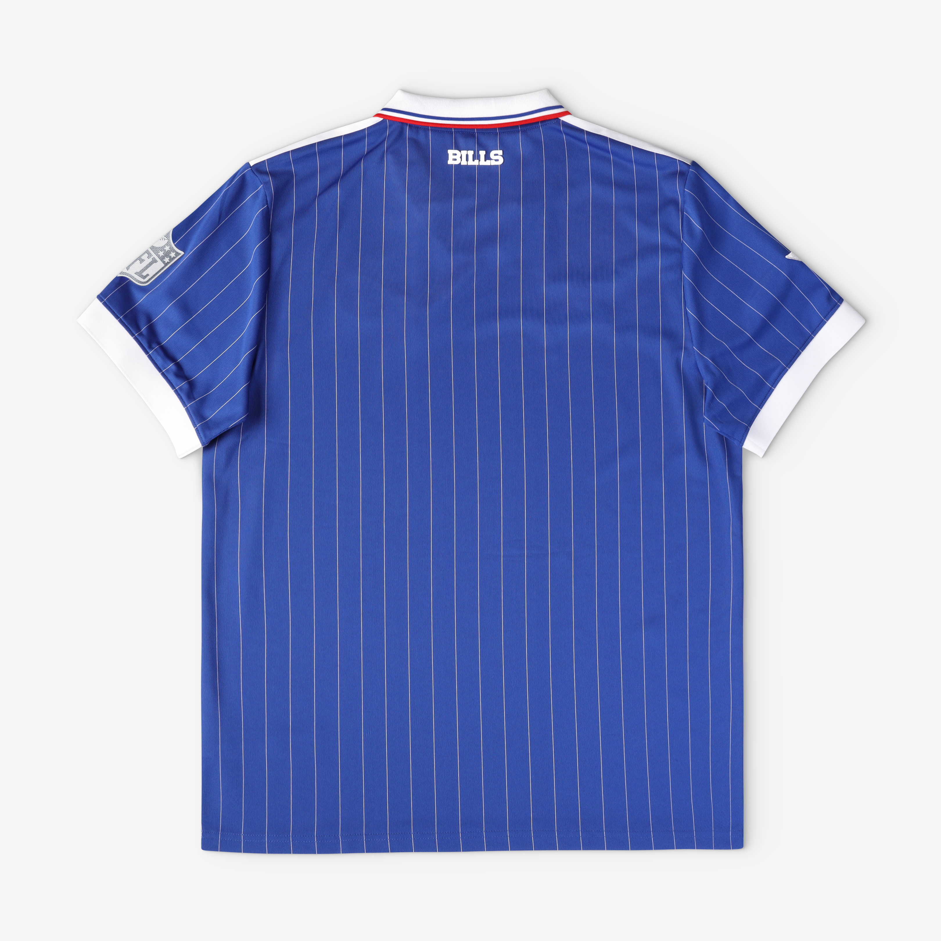 Buffalo Bills Youth Football x Football Collared Fan Top - Royal - Image 3