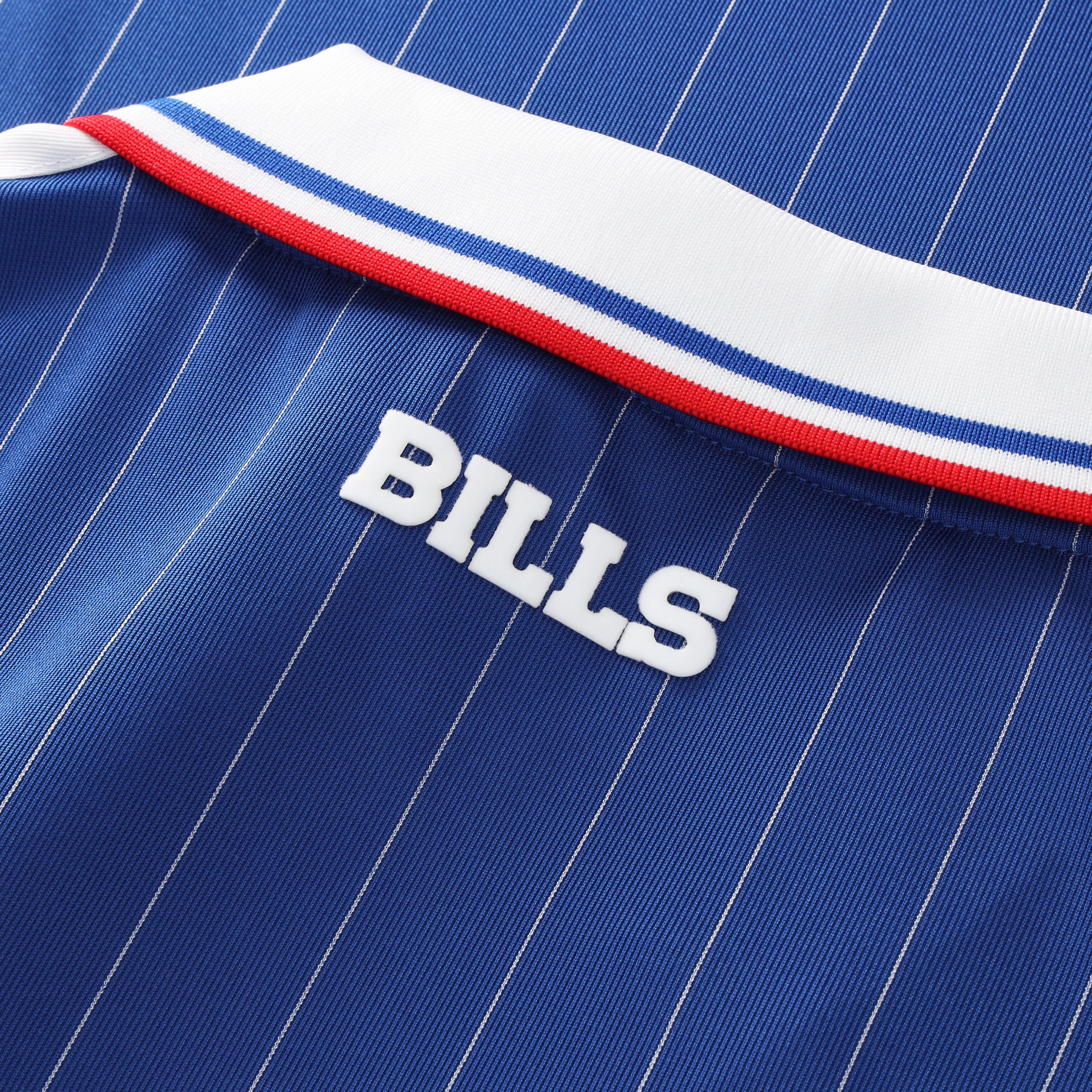 Buffalo Bills Youth Football x Football Collared Fan Top - Royal - Image 10