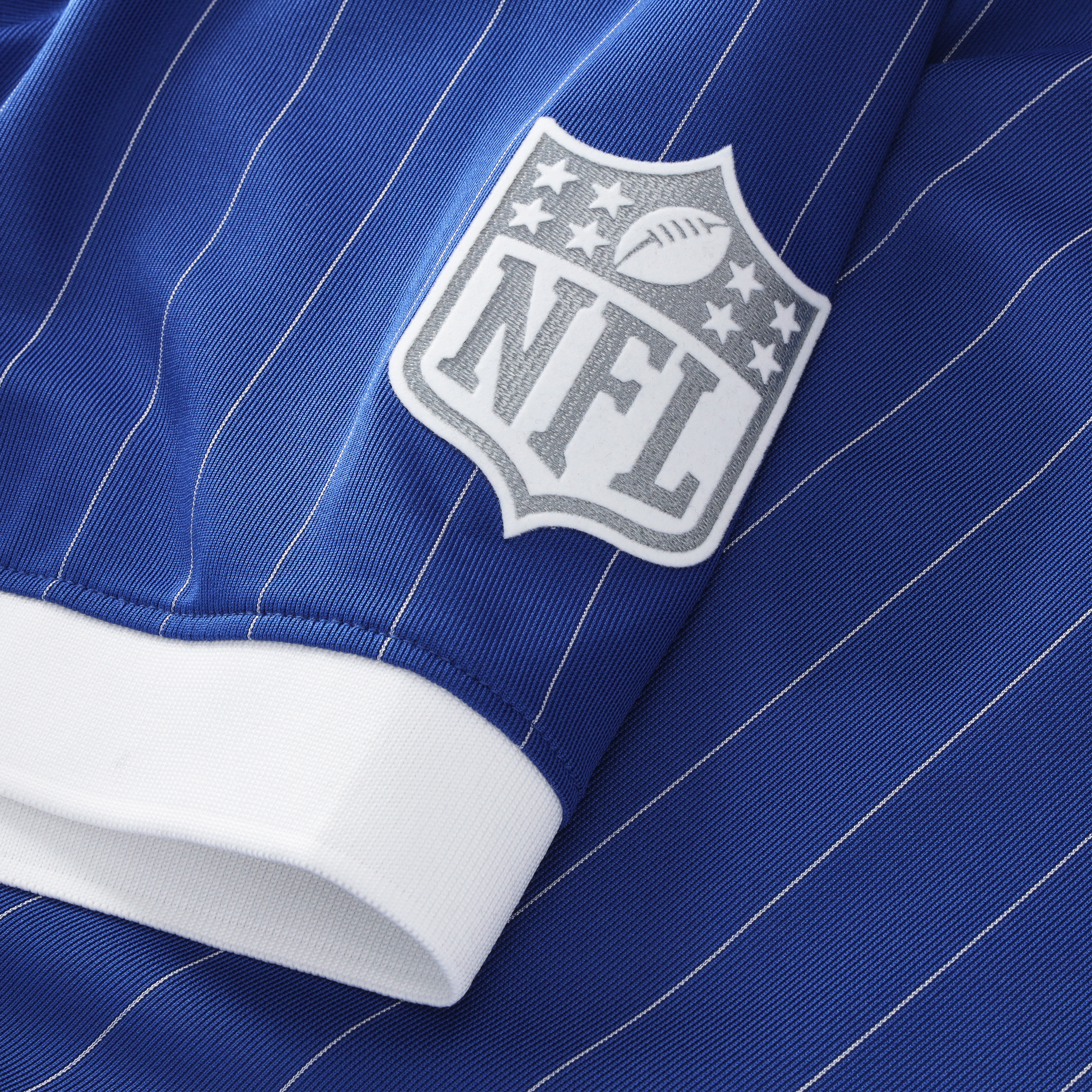 Buffalo Bills Youth Football x Football Collared Fan Top - Royal - Image 8