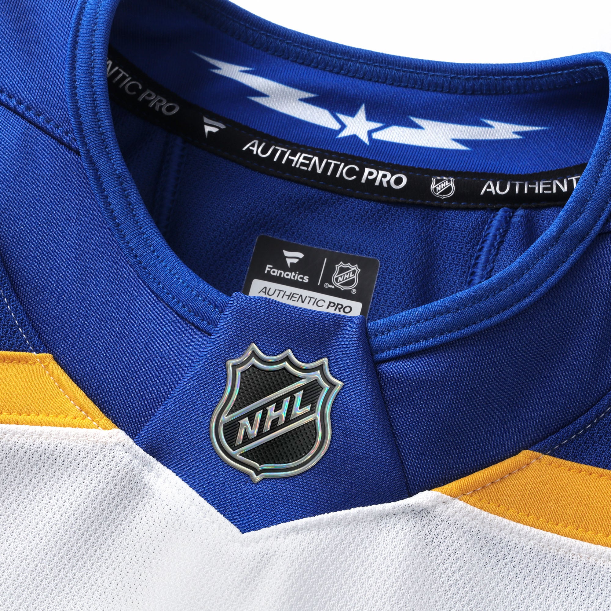 Buffalo Sabres Away Pro Jersey - White - Image 5