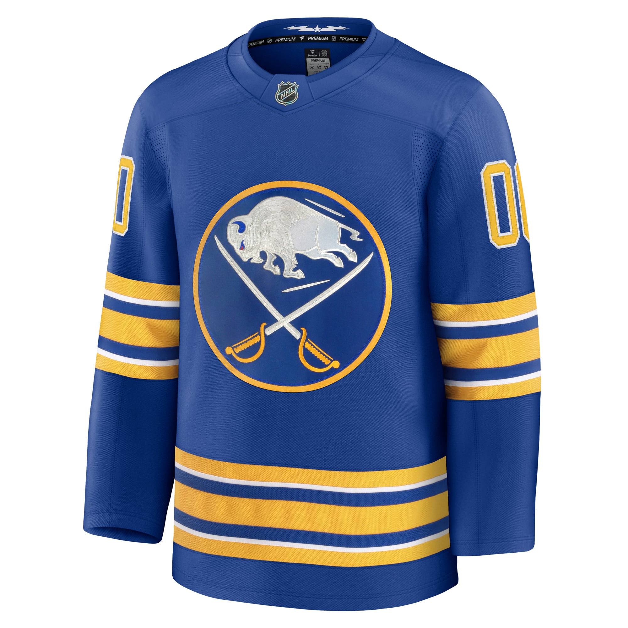 Buffalo Sabres Home Premium Custom Jersey - Royal - Image 3