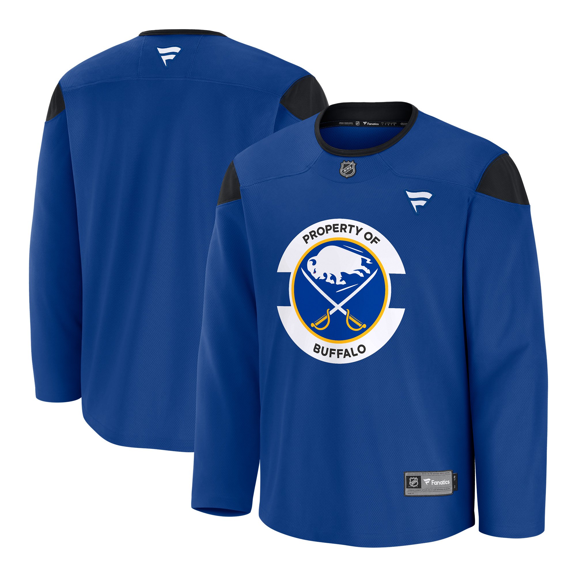 Buffalo Sabres Practice Jersey - Royal - Image 2