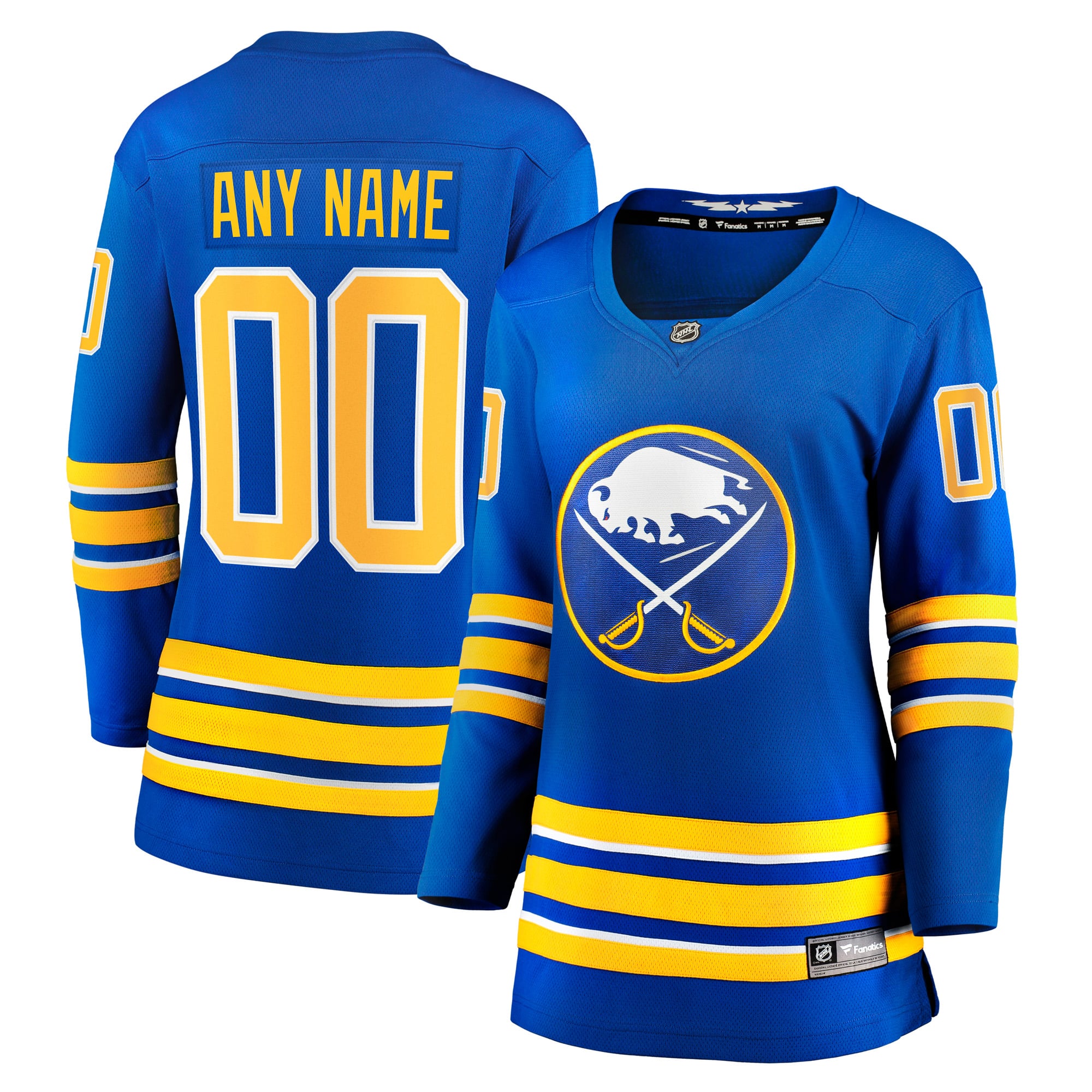 Buffalo Sabres Women's Home Breakaway Custom Jersey - Royal - Image 2
