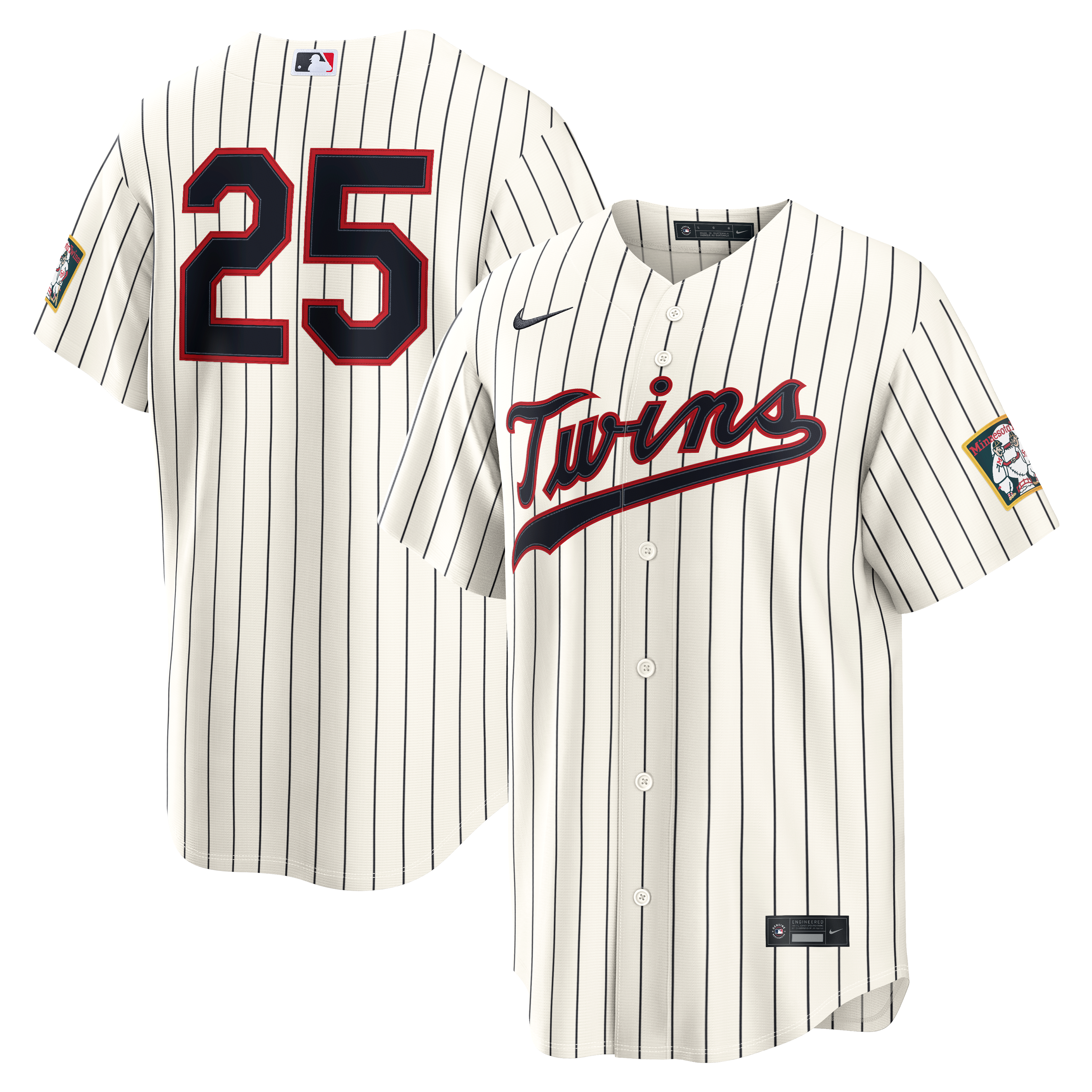 Byron Buxton Minnesota Twins 2026 Field of Dreams Stadium Jersey - Cream