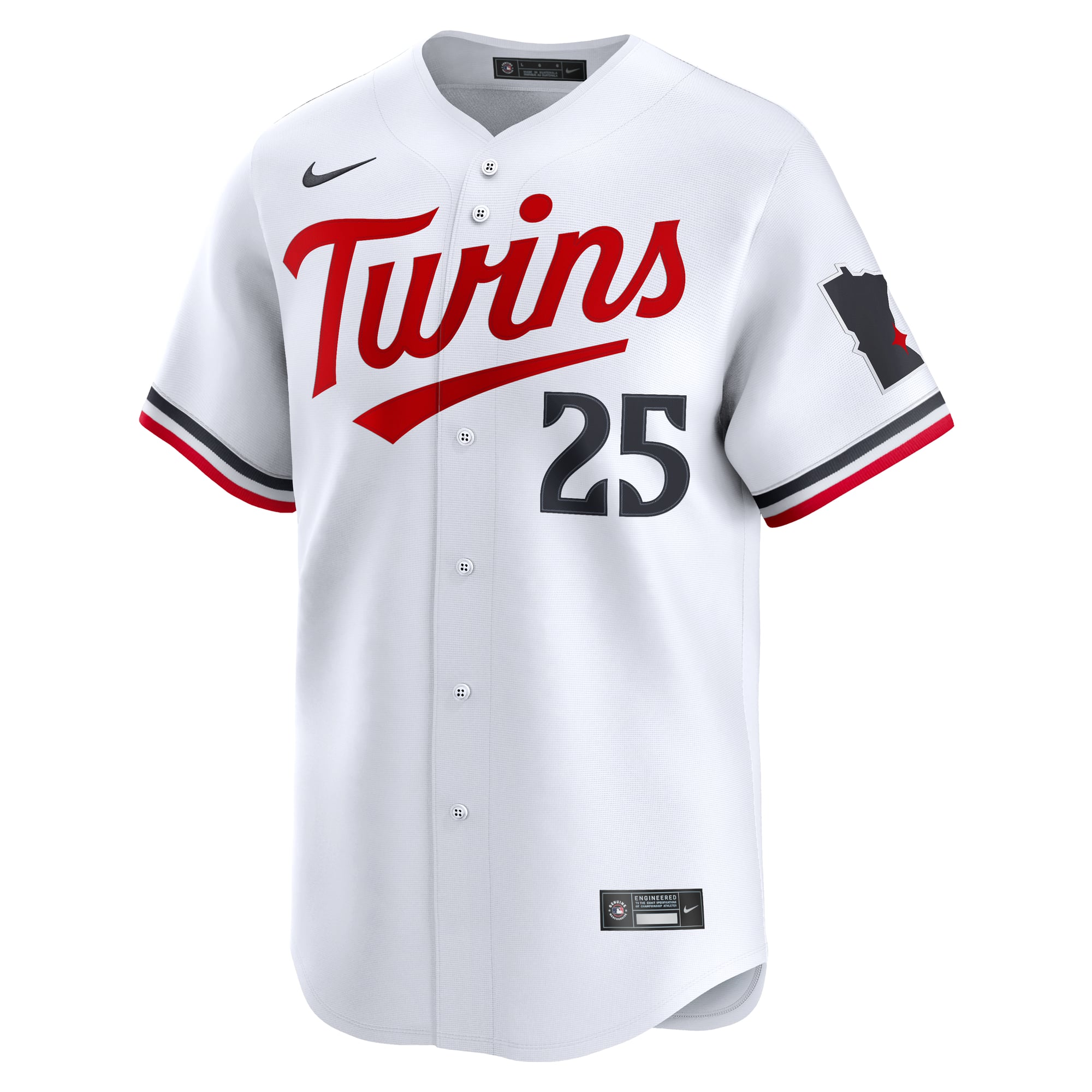 Byron Buxton Minnesota Twins Home Limited Player Jersey - White - Image 3