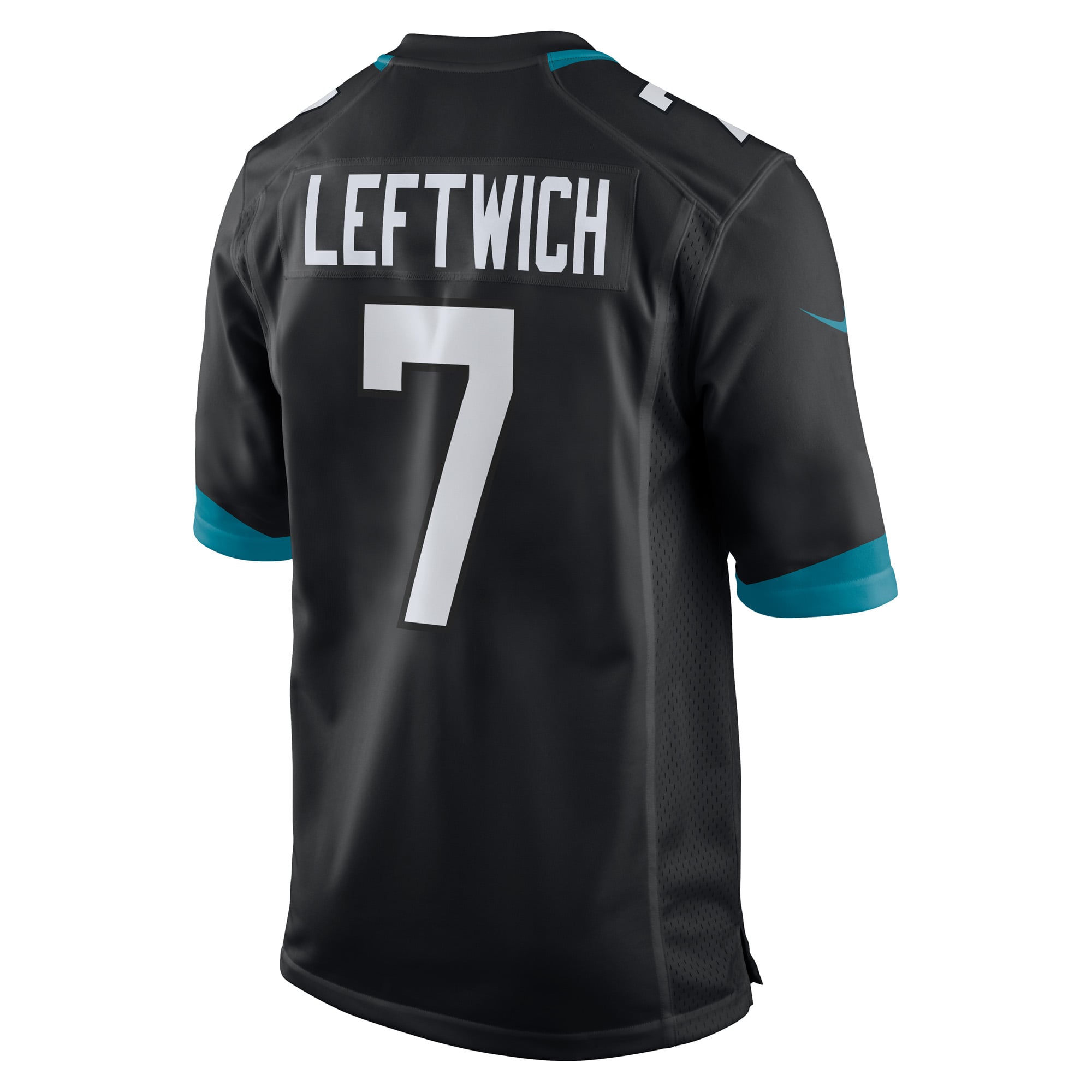 Byron Leftwich Jacksonville Jaguars Retired Player Alternate Game Jersey - Black - Image 4