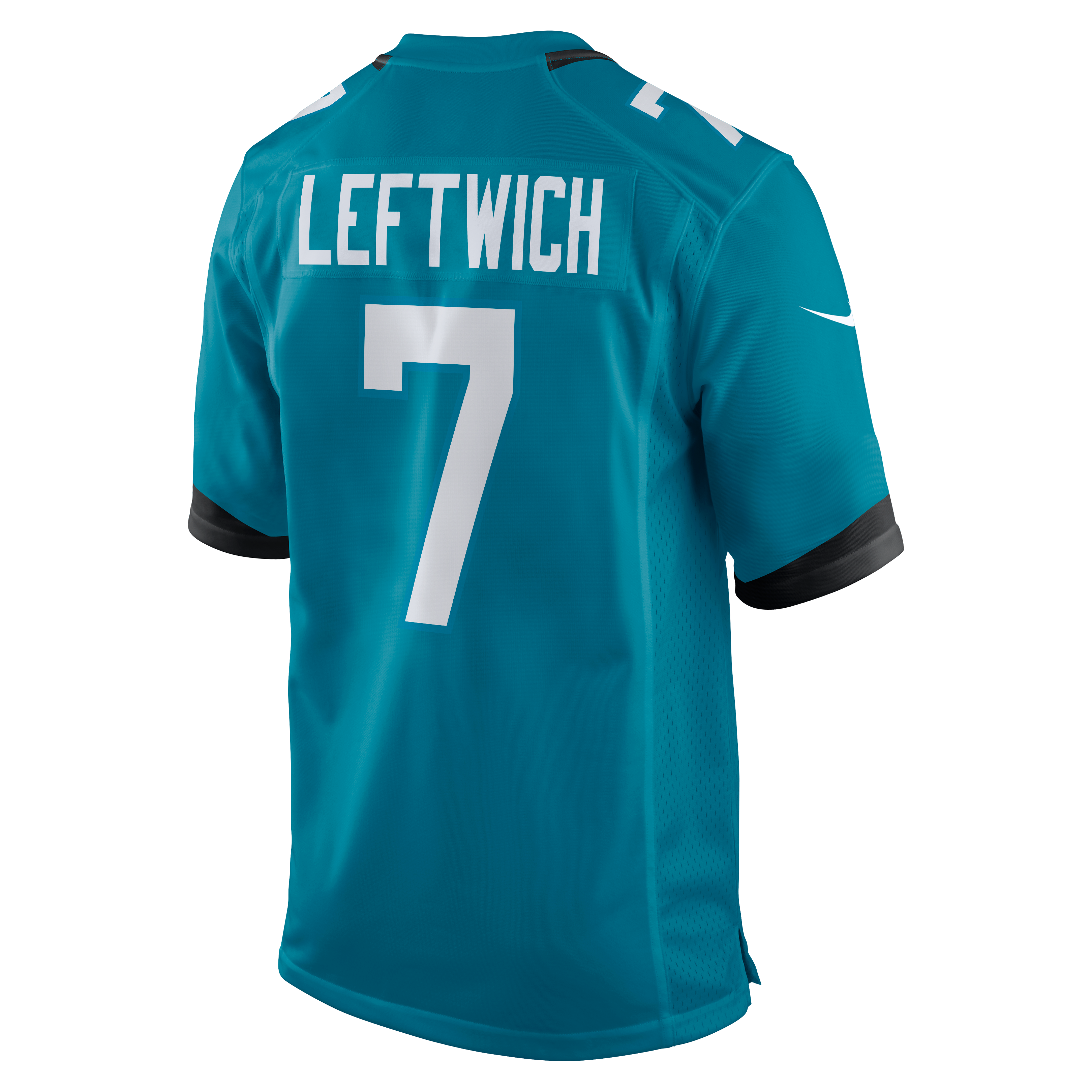 Byron Leftwich Jacksonville Jaguars Retired Player Alternate Game Jersey - Teal - Image 4
