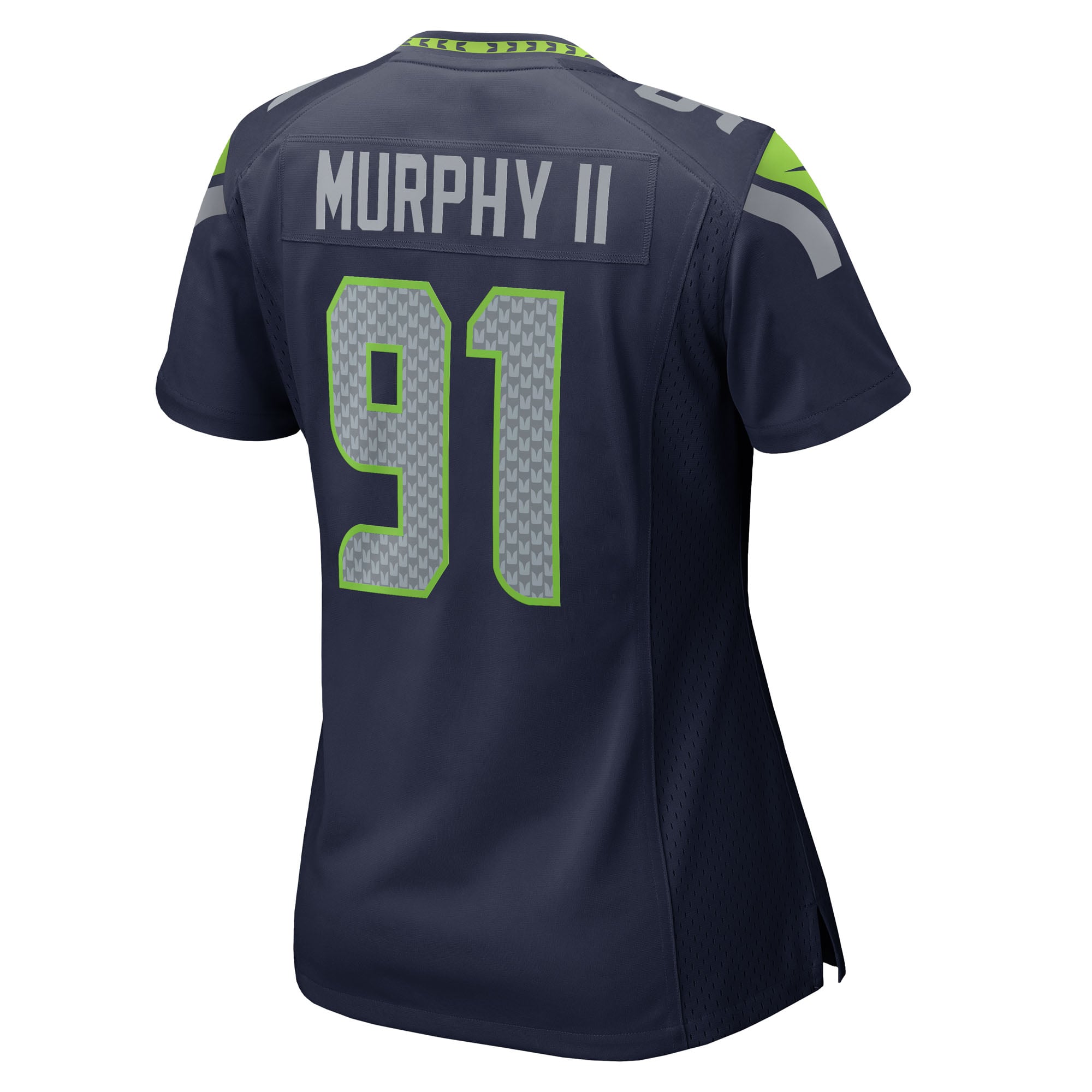 Byron Murphy II Seattle Seahawks Women's Team Game Jersey - College Navy - Image 4