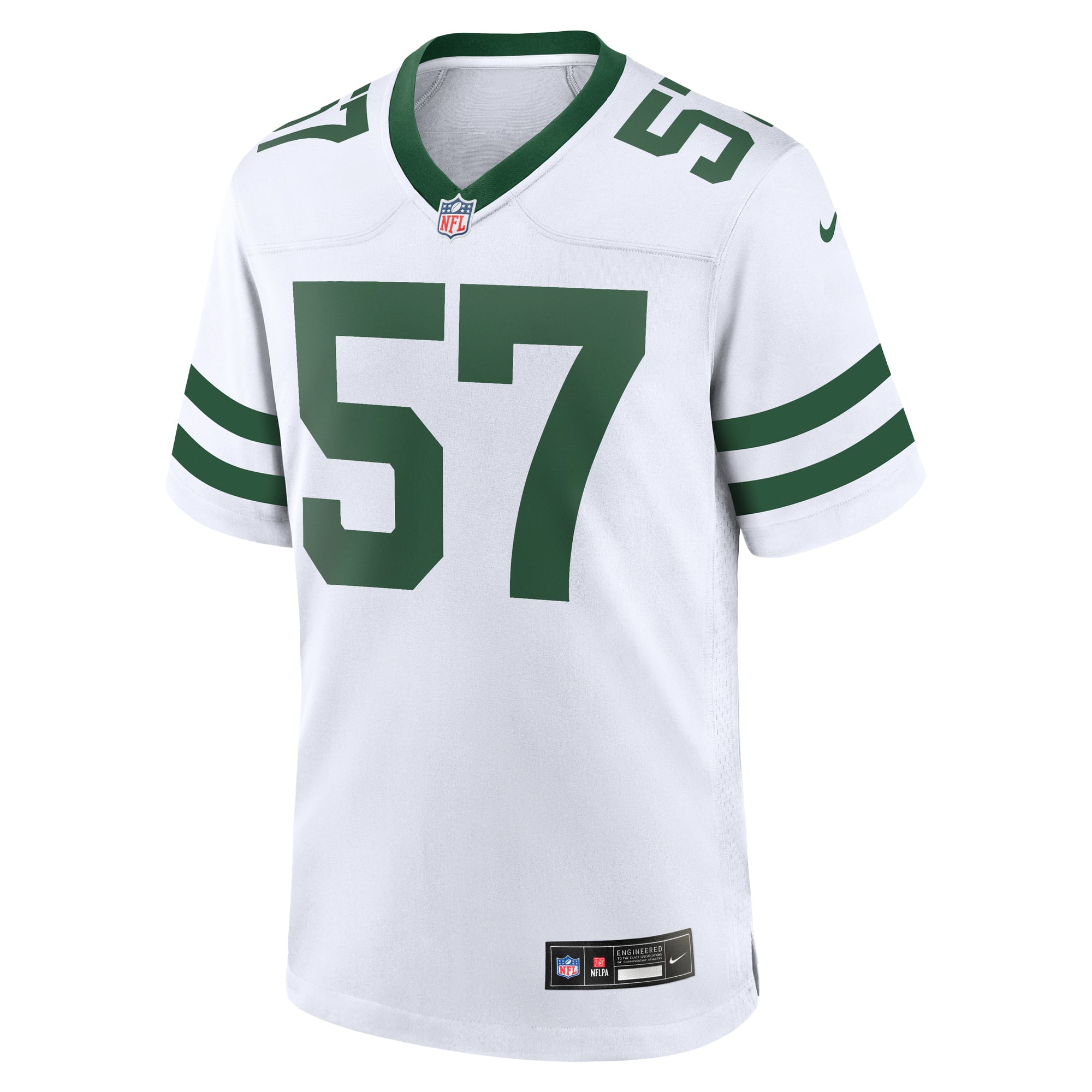 C.J. Mosley New York Jets Game Jersey - Legacy White - White - Image 3