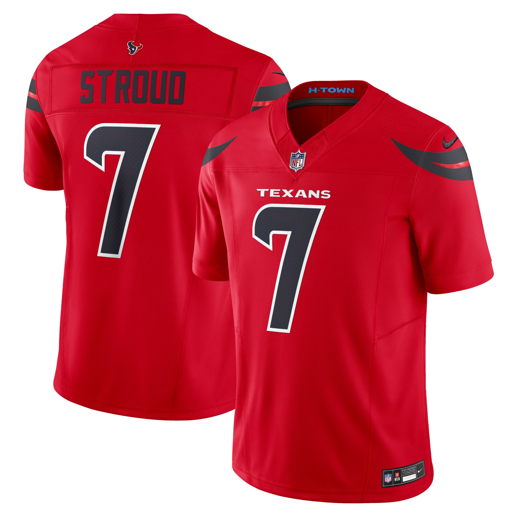 C.J. Stroud Houston Texans 2nd Alternate Vapor F.U.S.E. Limited Jersey - Red - Image 2