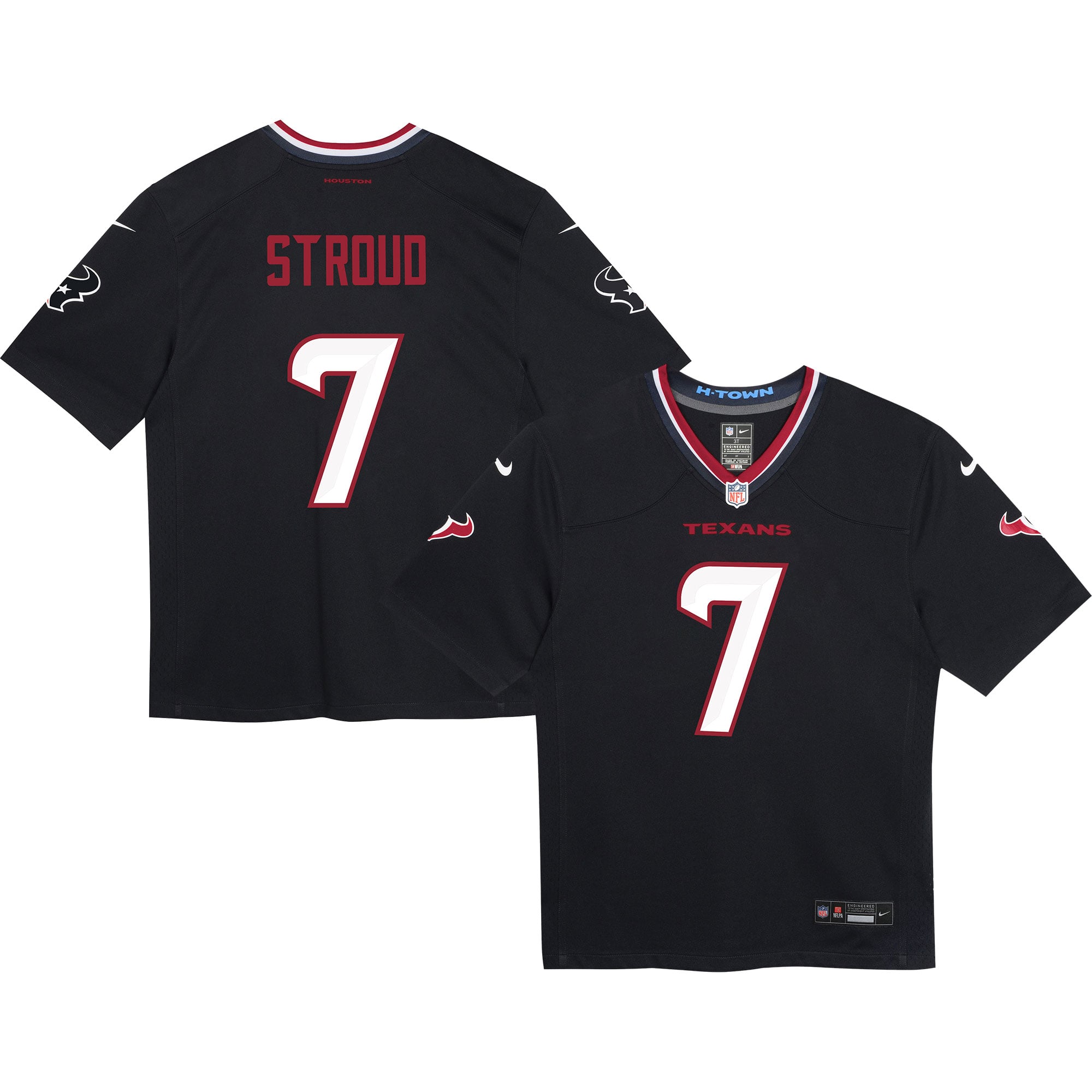 C.J. Stroud Houston Texans Infant Team Player Game Jersey - Navy - Image 2