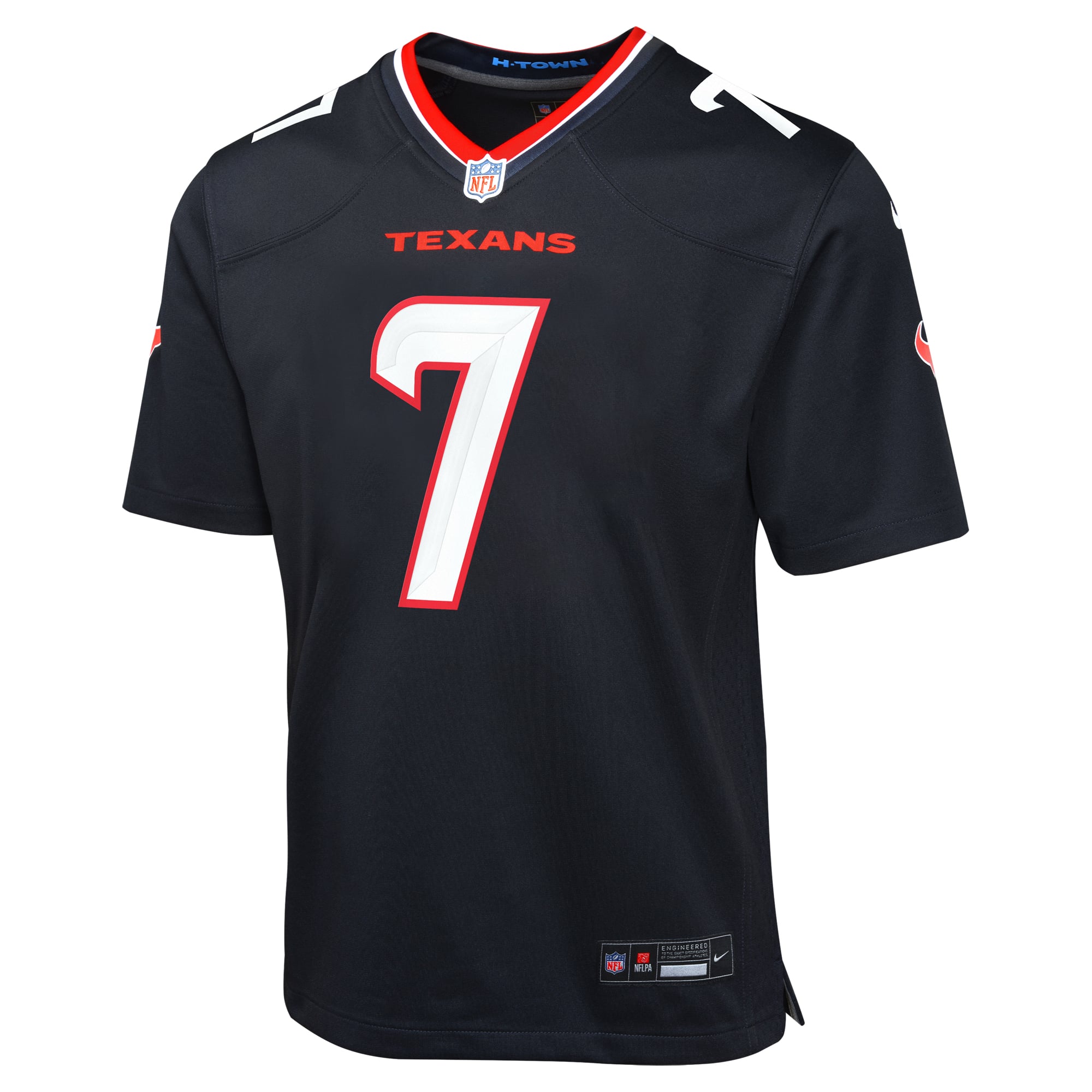 C.J. Stroud Houston Texans Youth Game Jersey - Navy - Image 3