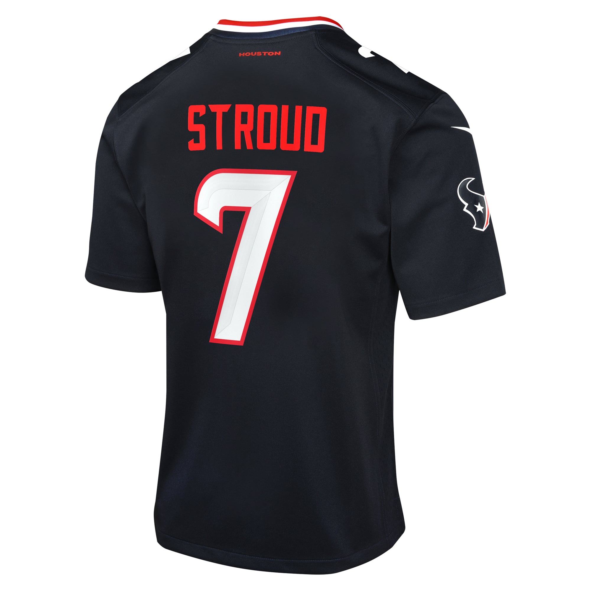 C.J. Stroud Houston Texans Youth Game Jersey - Navy - Image 4
