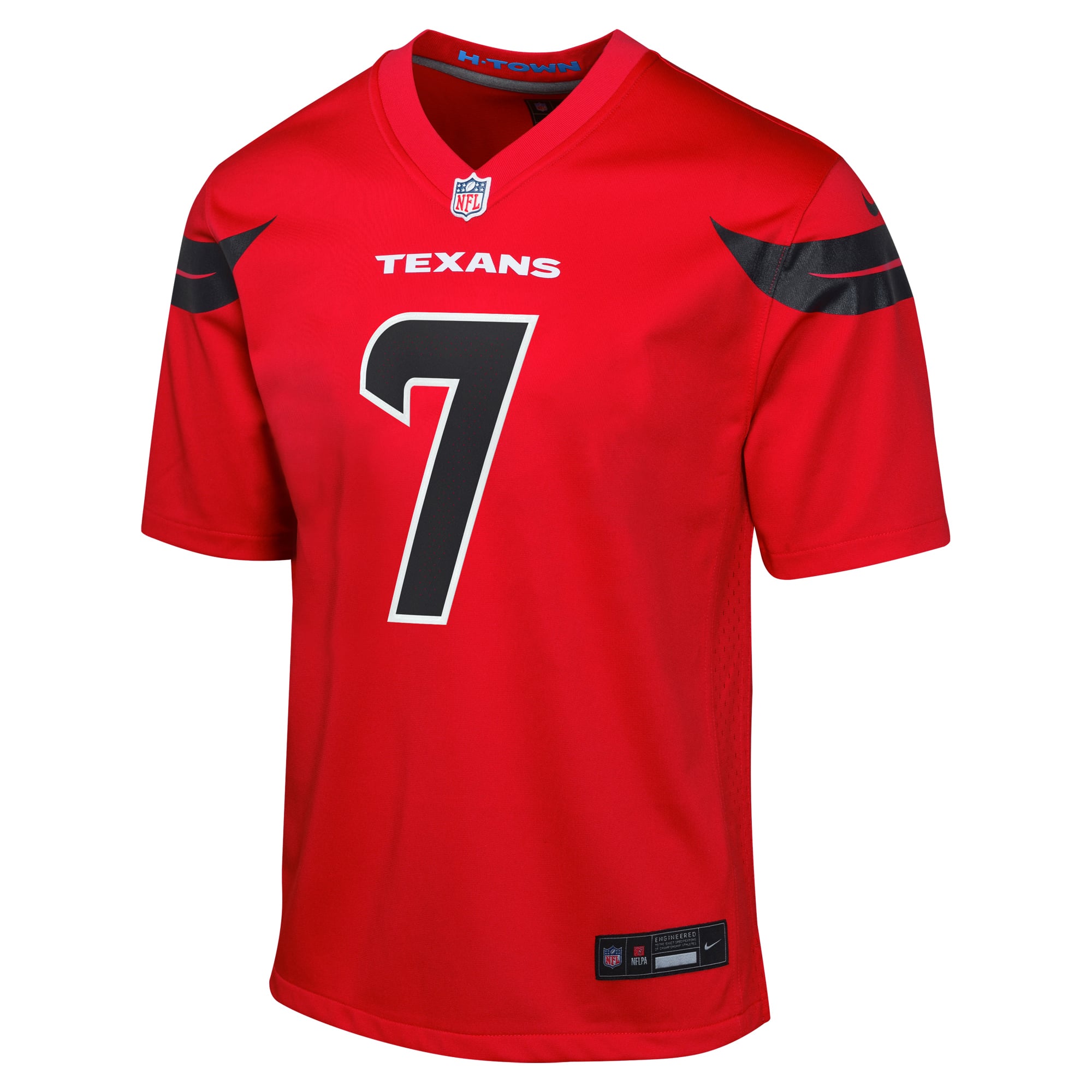 C.J. Stroud Houston Texans Youth Game Jersey - Red - Image 3