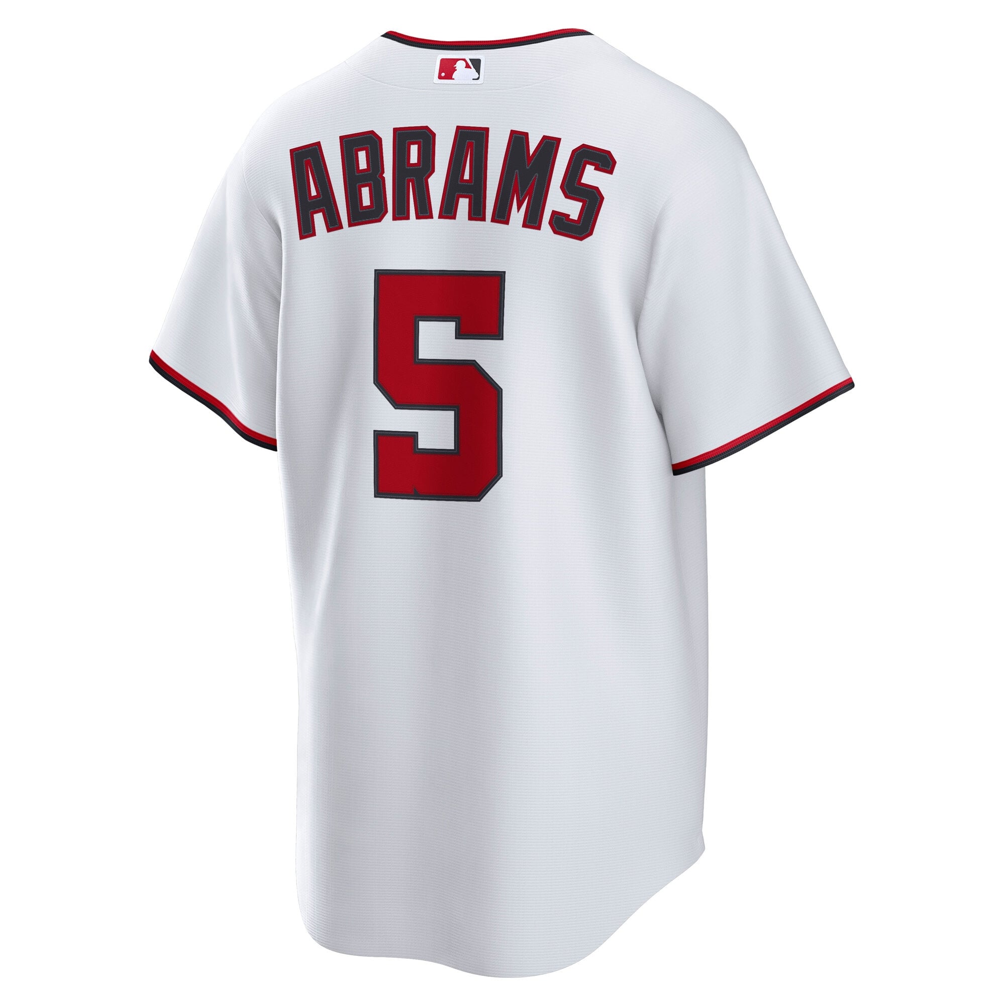 CJ Abrams Washington Nationals Home Jersey - White - Image 7