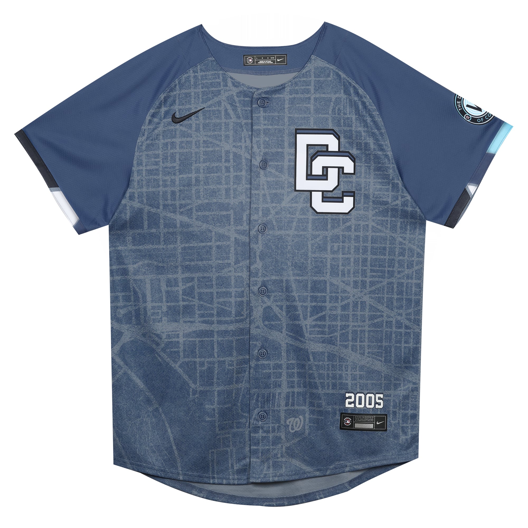 CJ Abrams Washington Nationals Preschool City Connect 2025 Limited Player Jersey - Blue - Image 3