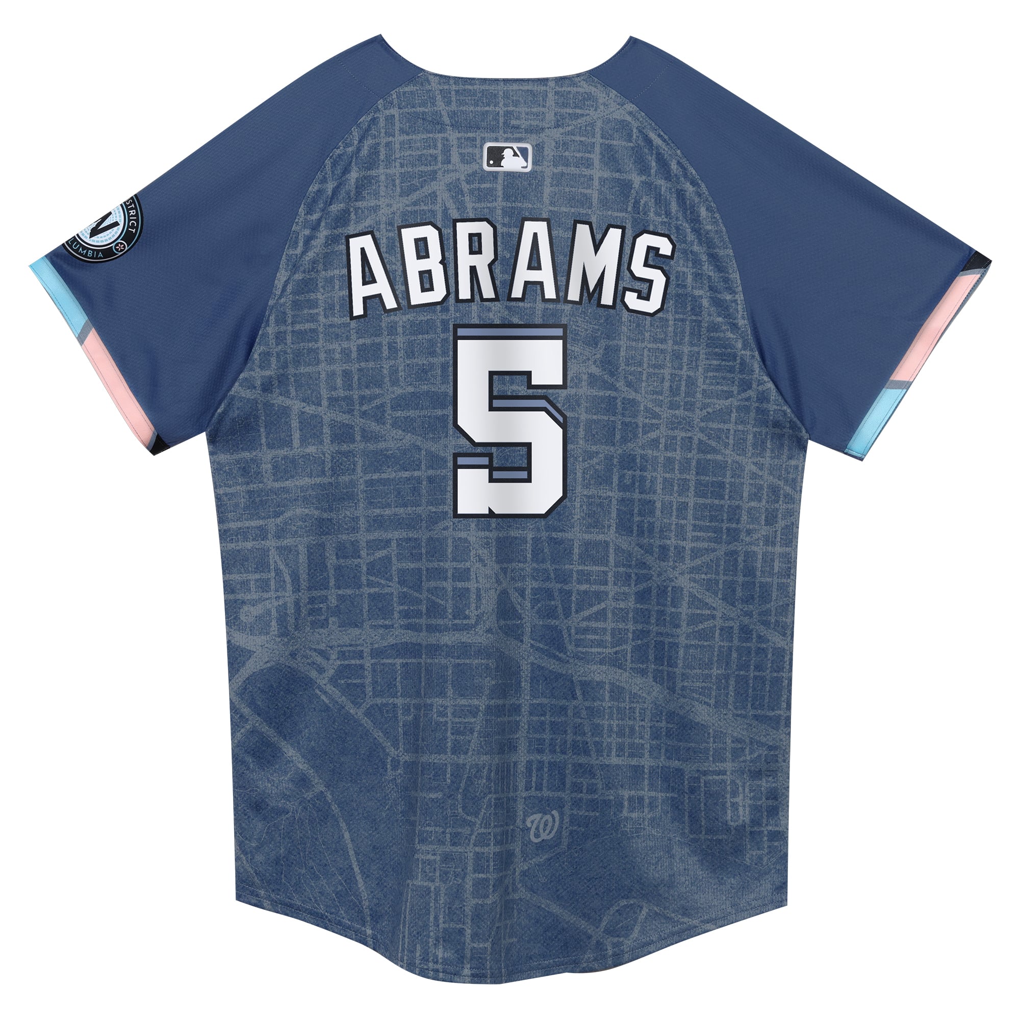 CJ Abrams Washington Nationals Preschool City Connect 2025 Limited Player Jersey - Blue - Image 4