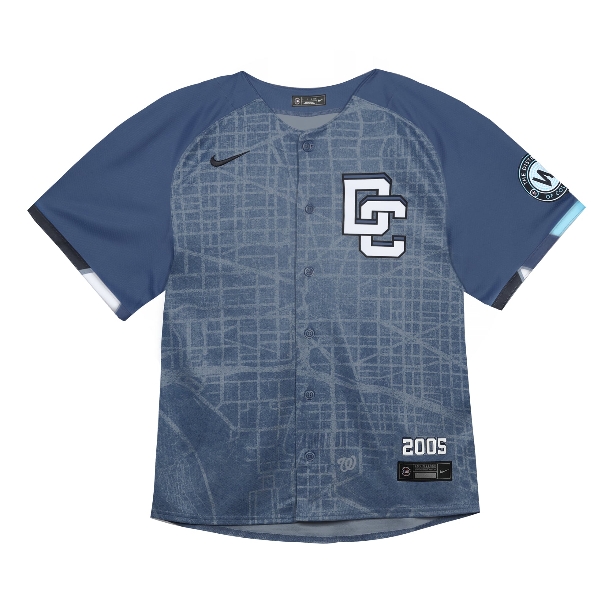 CJ Abrams Washington Nationals Toddler City Connect 2025 Limited Jersey - Blue - Image 3