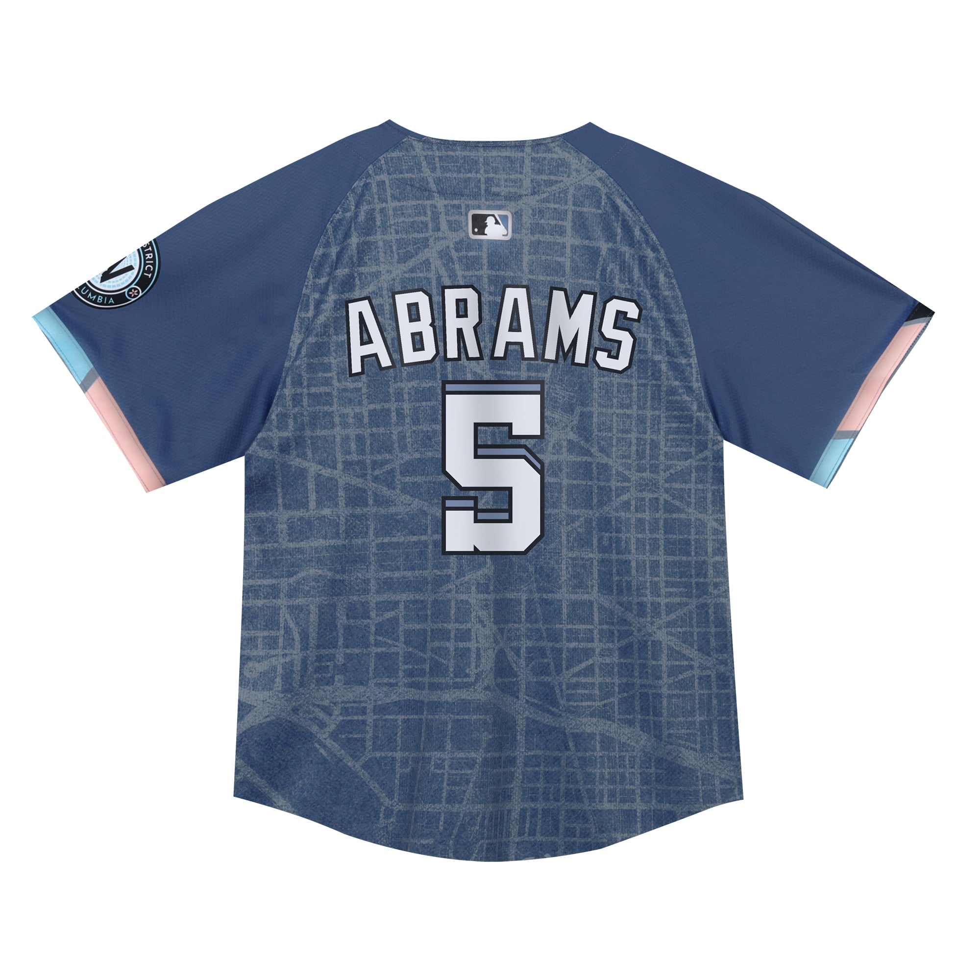 CJ Abrams Washington Nationals Toddler City Connect 2025 Limited Jersey - Blue - Image 4