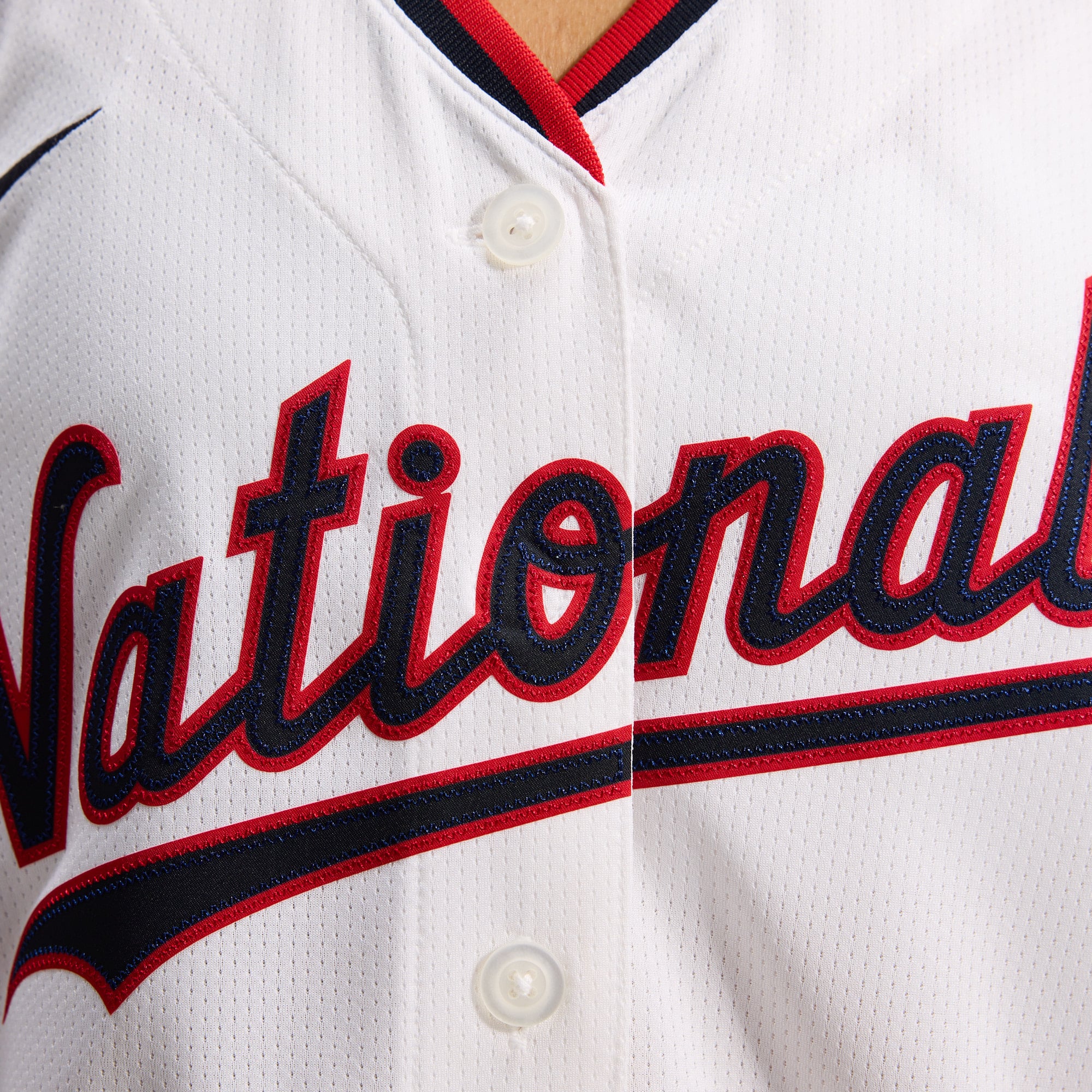 CJ Abrams Washington Nationals Women's Home Limited Player Jersey – White - Image 12