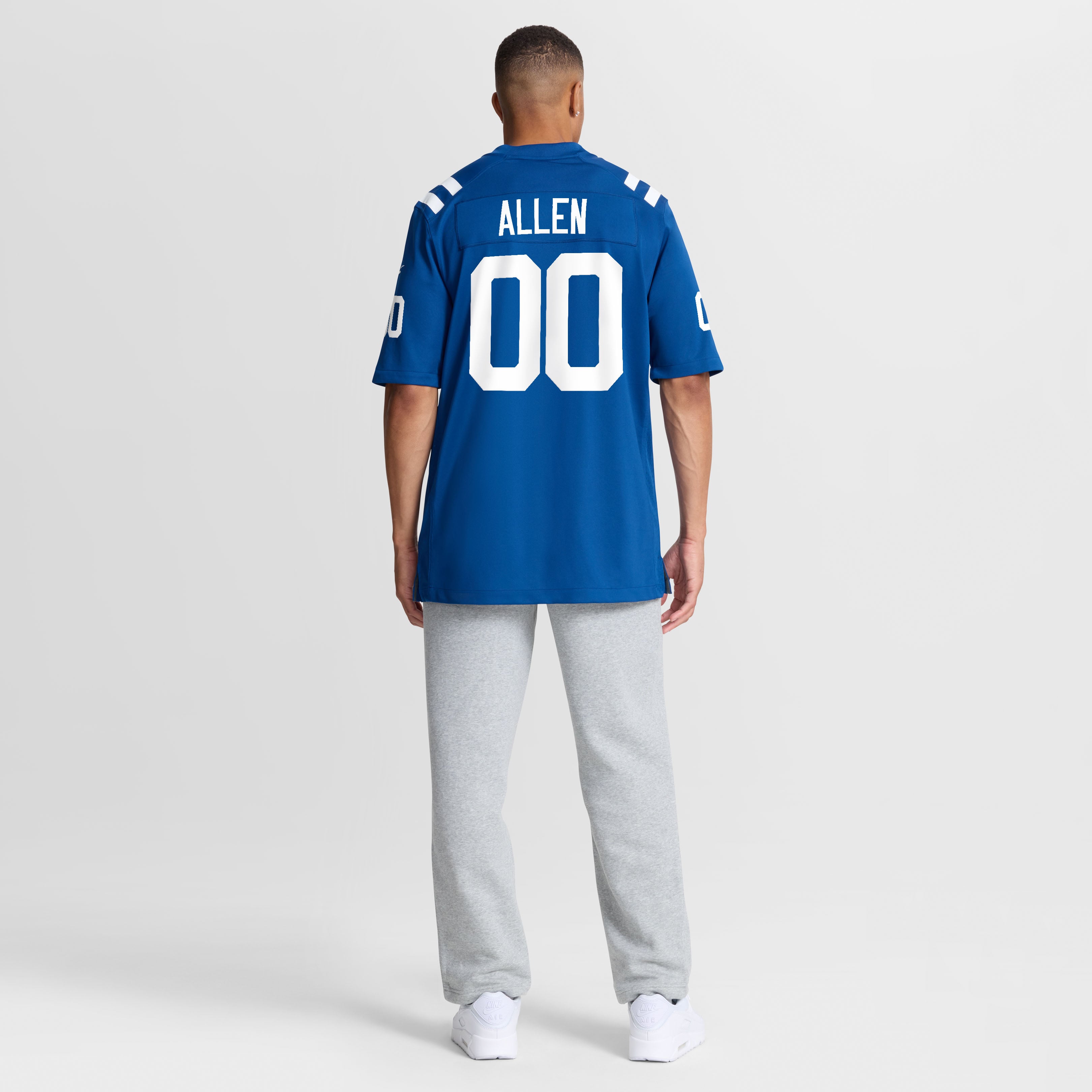 CJ Allen Indianapolis Colts Game Jersey - Royal - Image 6