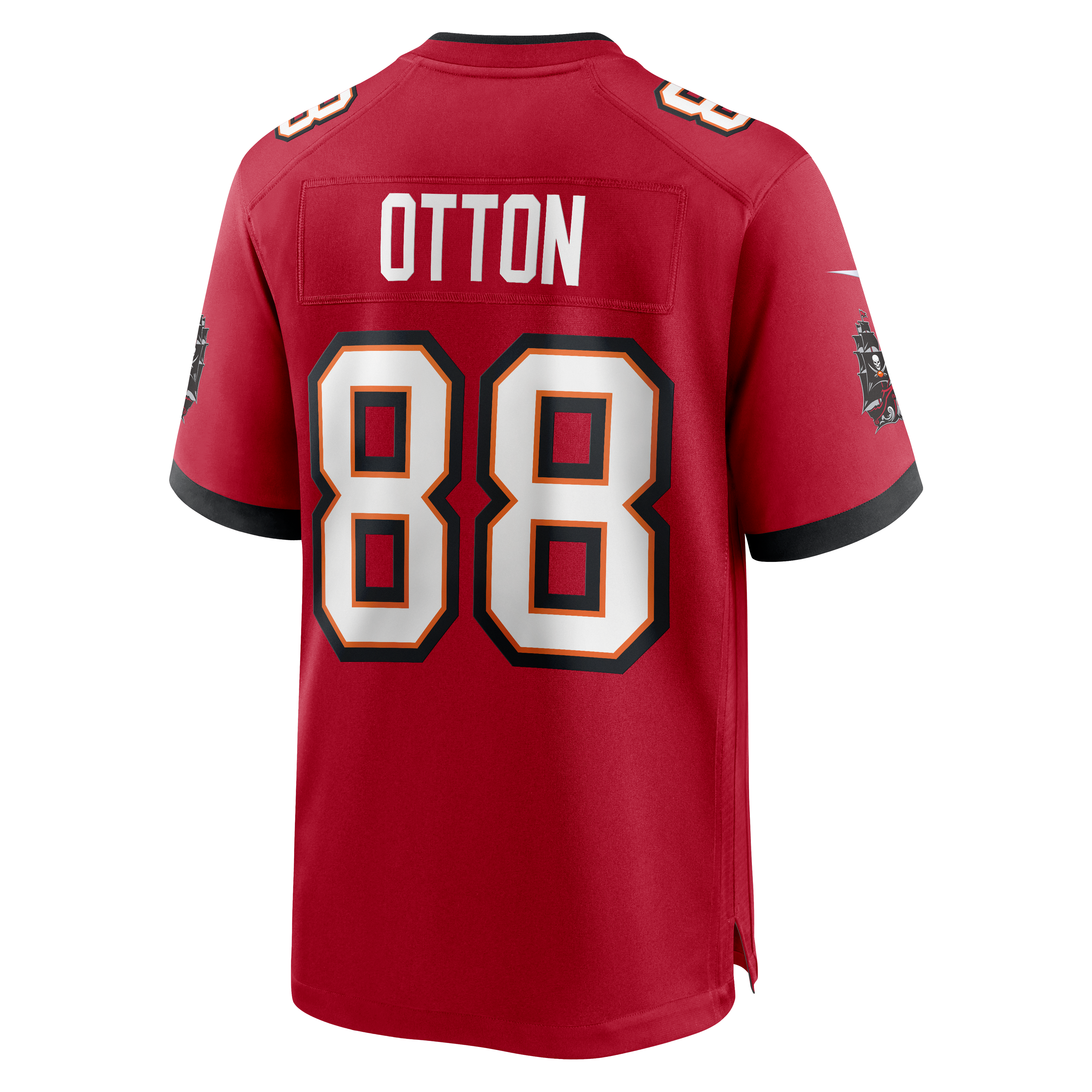 Cade Otton Tampa Bay Buccaneers Alternate Game Jersey - Red - Image 4