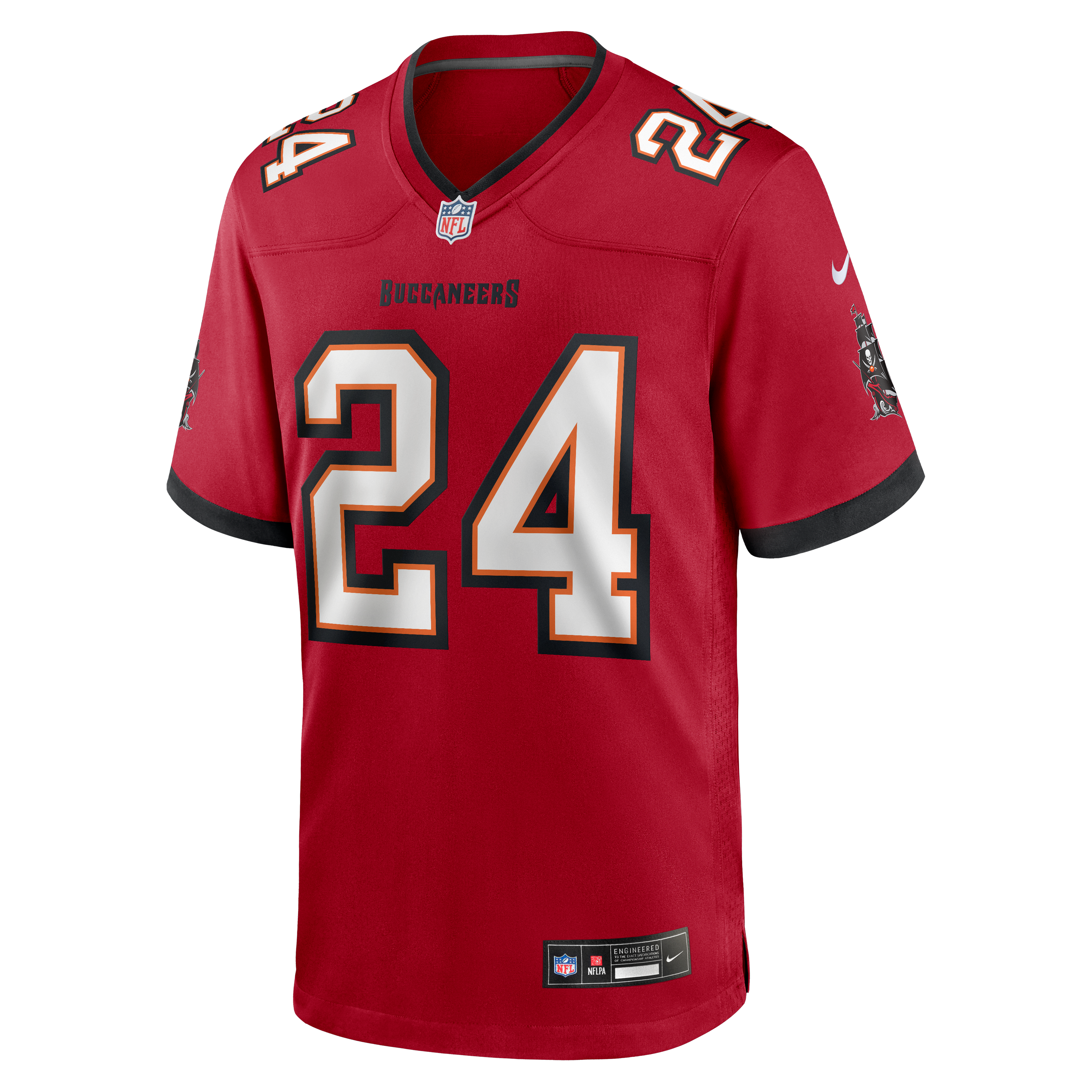 Cadillac Williams Tampa Bay Buccaneers Game Retired Player Jersey - Red - Image 3