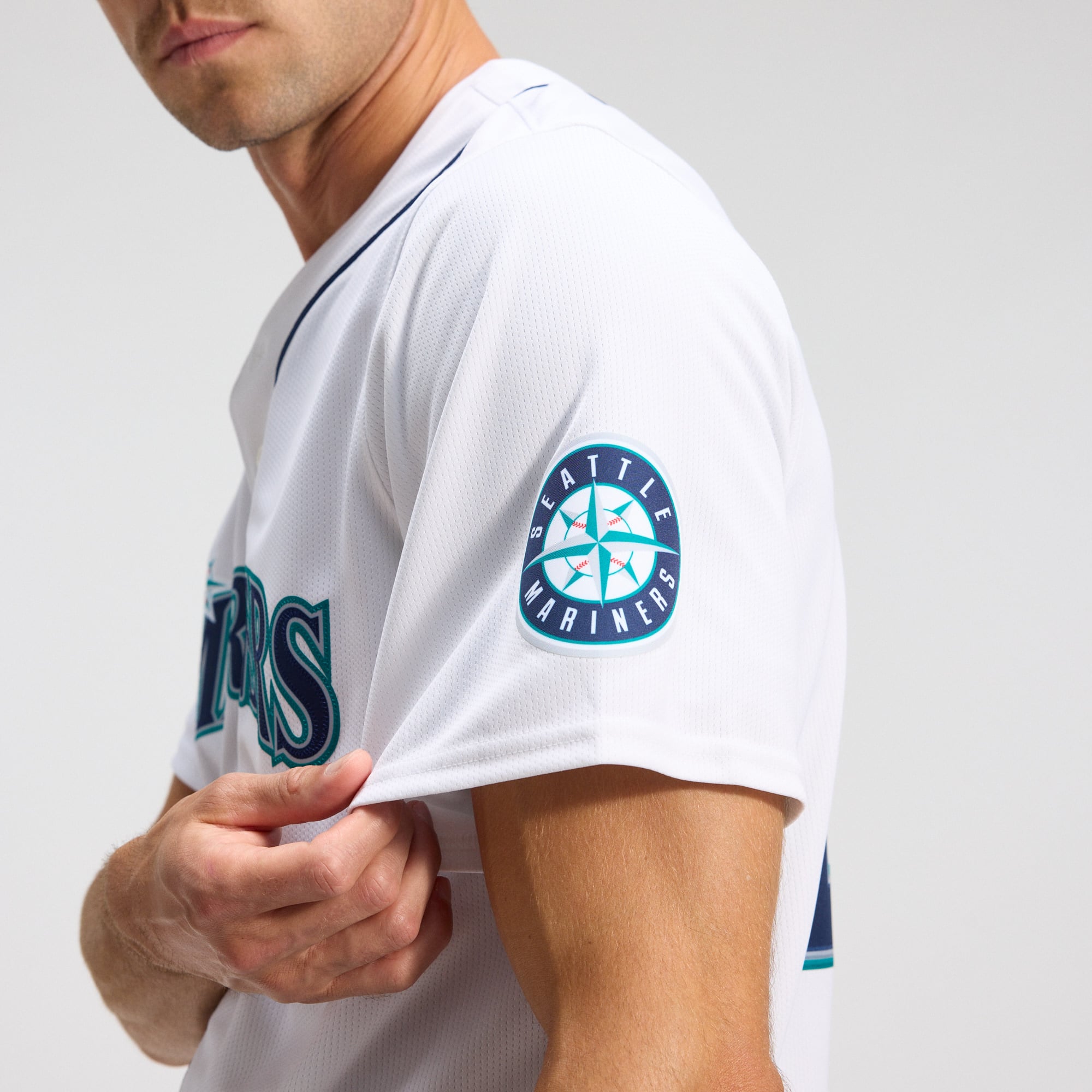 Cal Raleigh Seattle Mariners Home Limited Player Jersey - White - Image 10