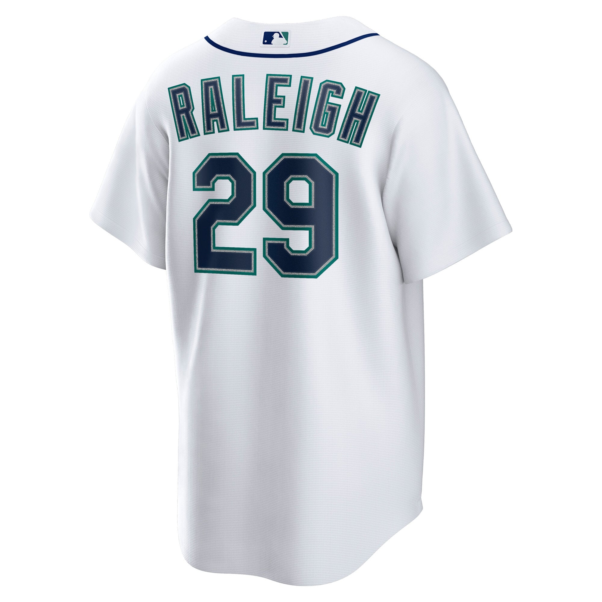 Cal Raleigh Seattle Mariners Home Player Jersey - White - Image 4