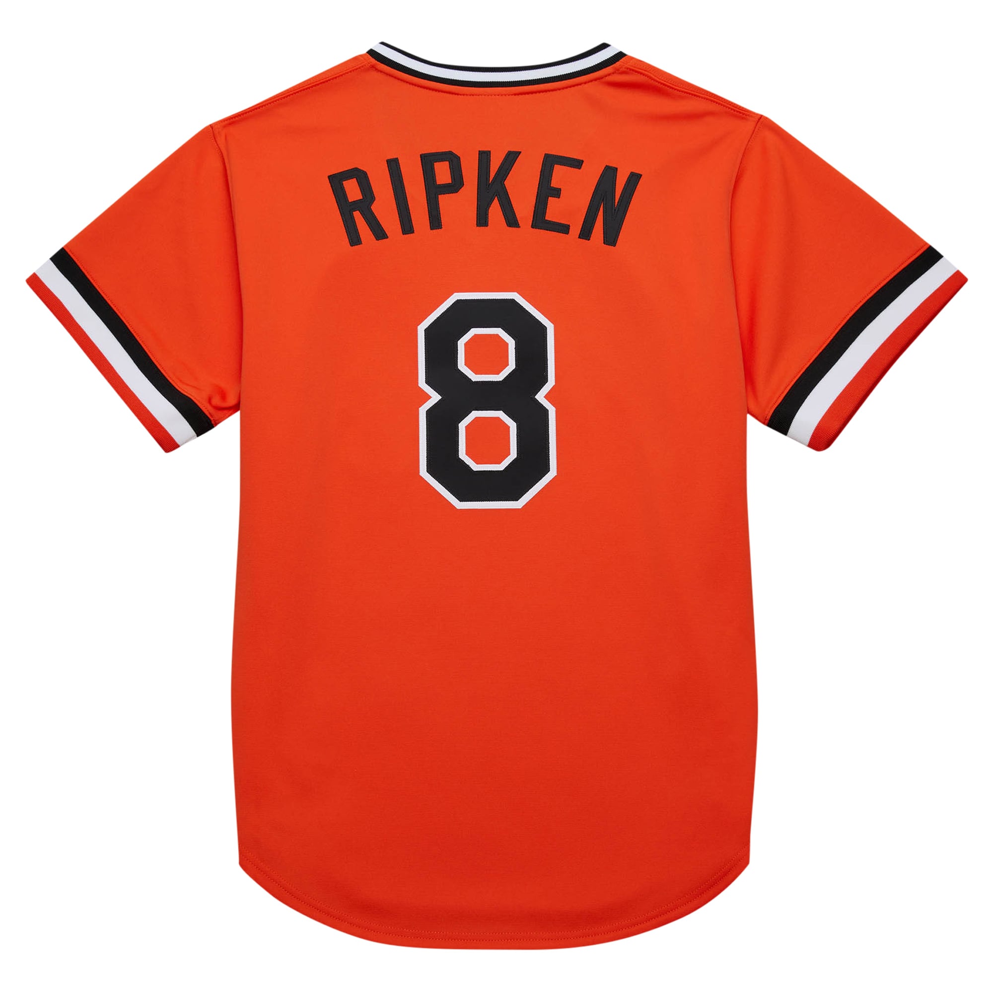 Cal Ripken Jr. Baltimore Orioles 2001 Cooperstown Collection Throwback Jersey - Orange - Image 4