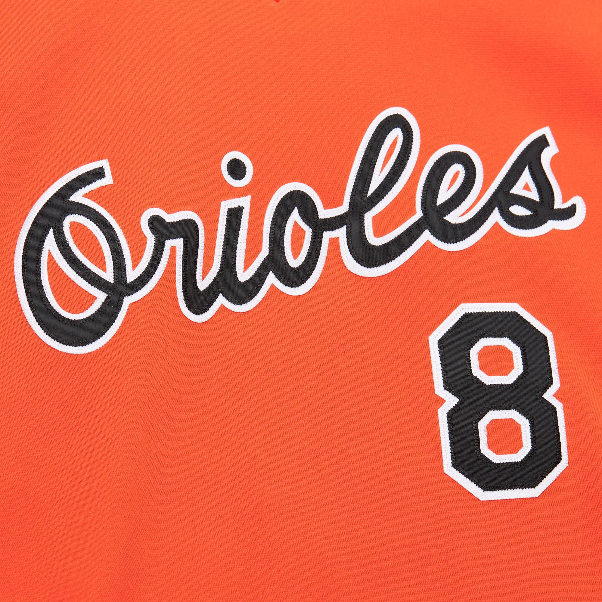 Cal Ripken Jr. Baltimore Orioles 2001 Cooperstown Collection Throwback Jersey - Orange - Image 5