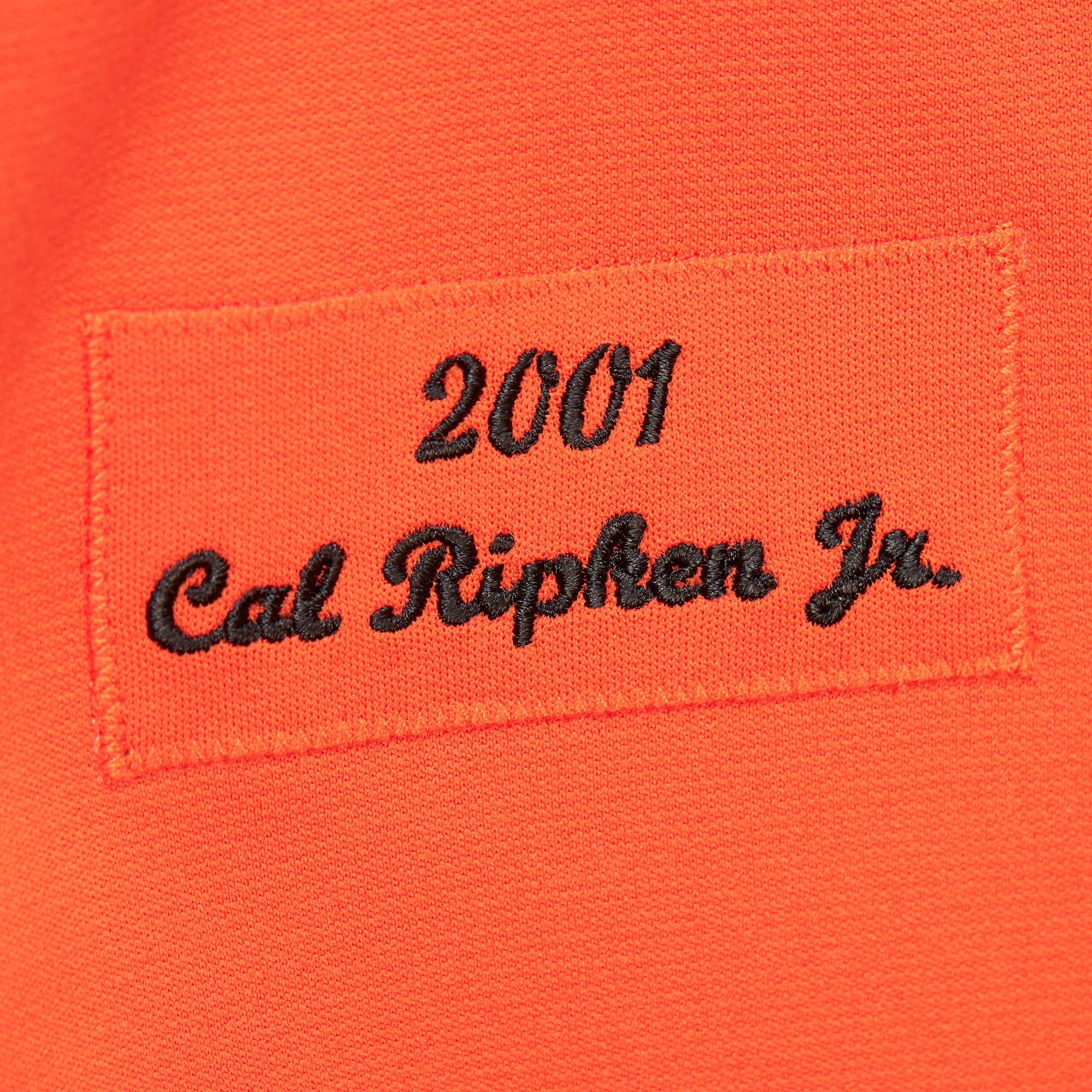 Cal Ripken Jr. Baltimore Orioles 2001 Cooperstown Collection Throwback Jersey - Orange - Image 6