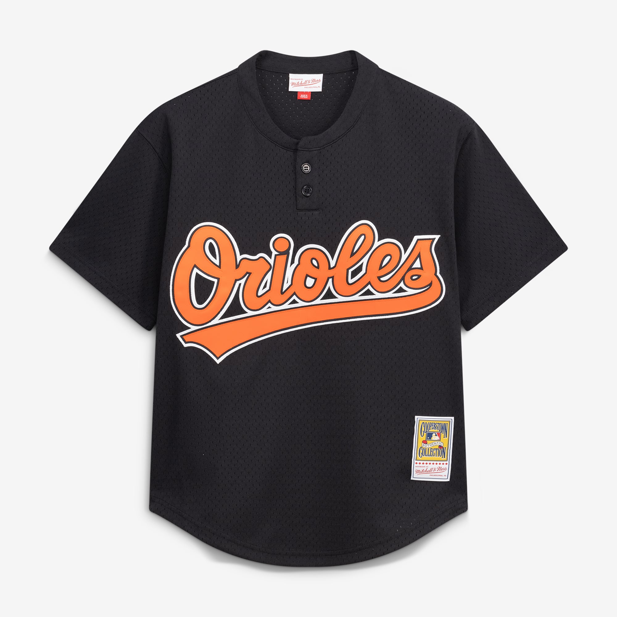 Cal Ripken Jr. Baltimore Orioles Batting Practice Jersey - Black - Image 3