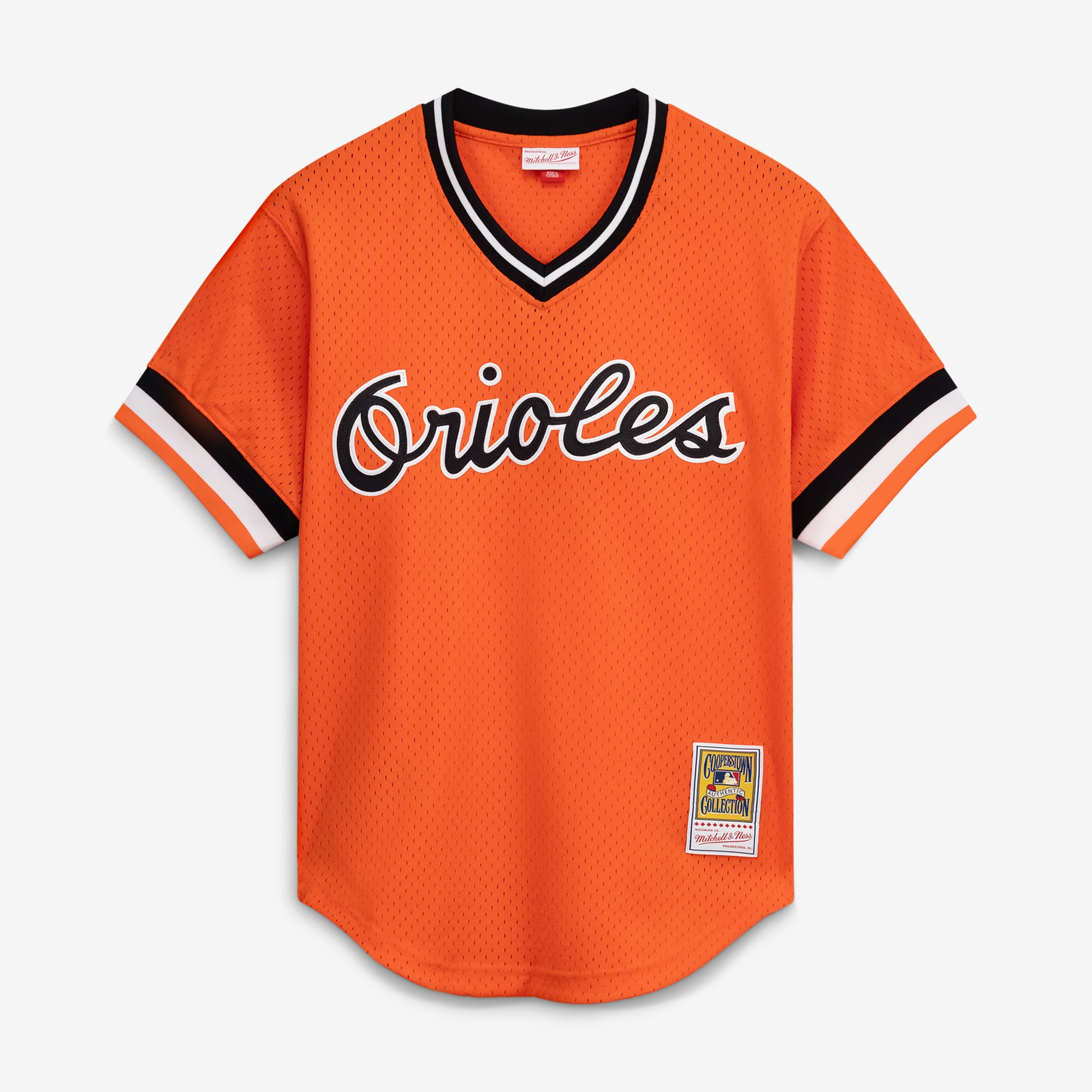 Cal Ripken Jr. Baltimore Orioles Batting Practice Jersey - Orange - Image 3
