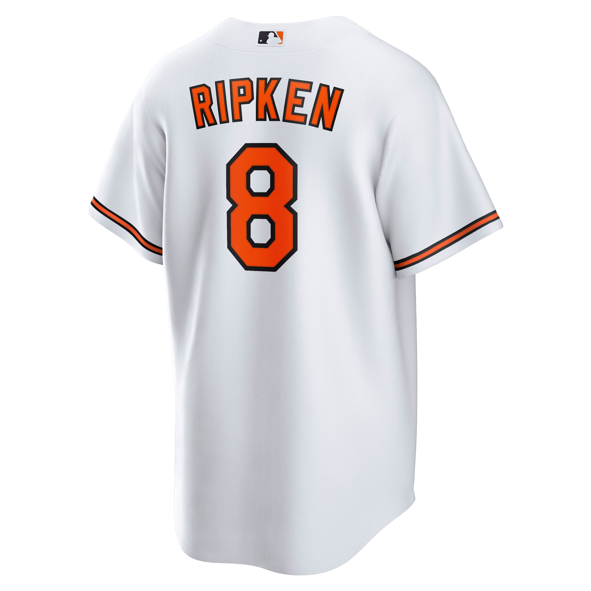 Cal Ripken Jr. Baltimore Orioles Throwback Player Jersey - White - Image 4