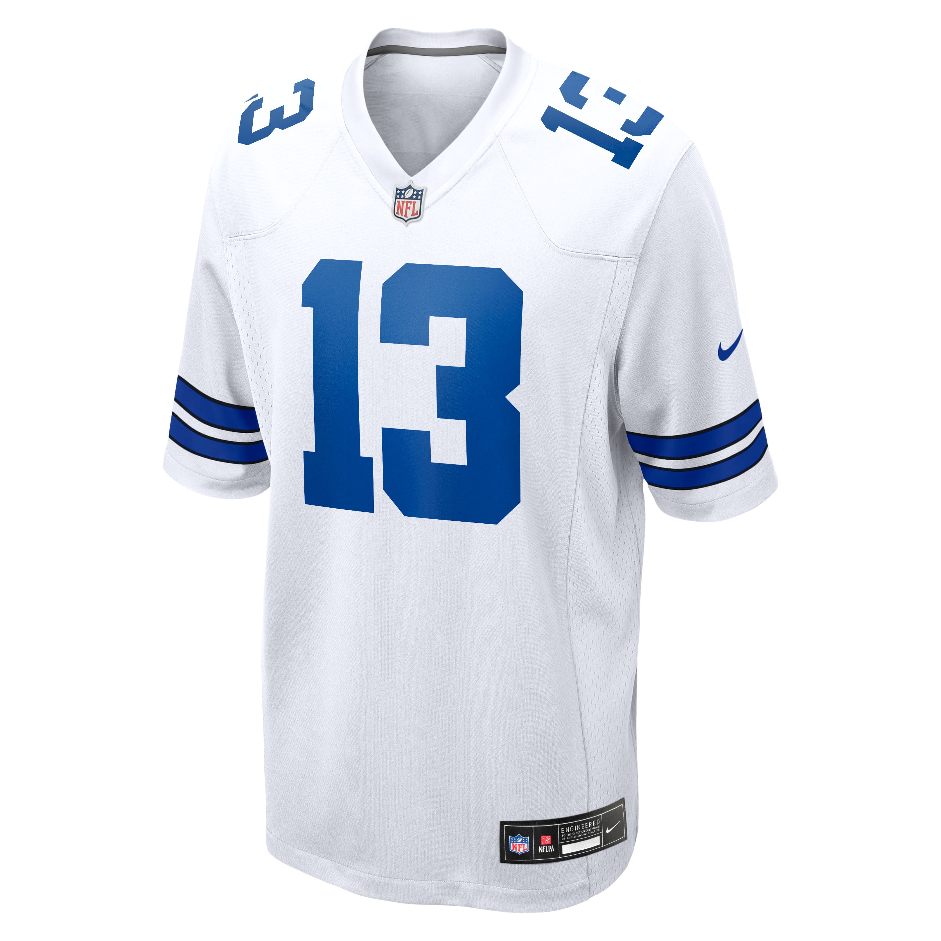 Caleb Downs Dallas Cowboys 2026 Draft First Round Pick No. 11 Team Game Jersey - White - Image 3