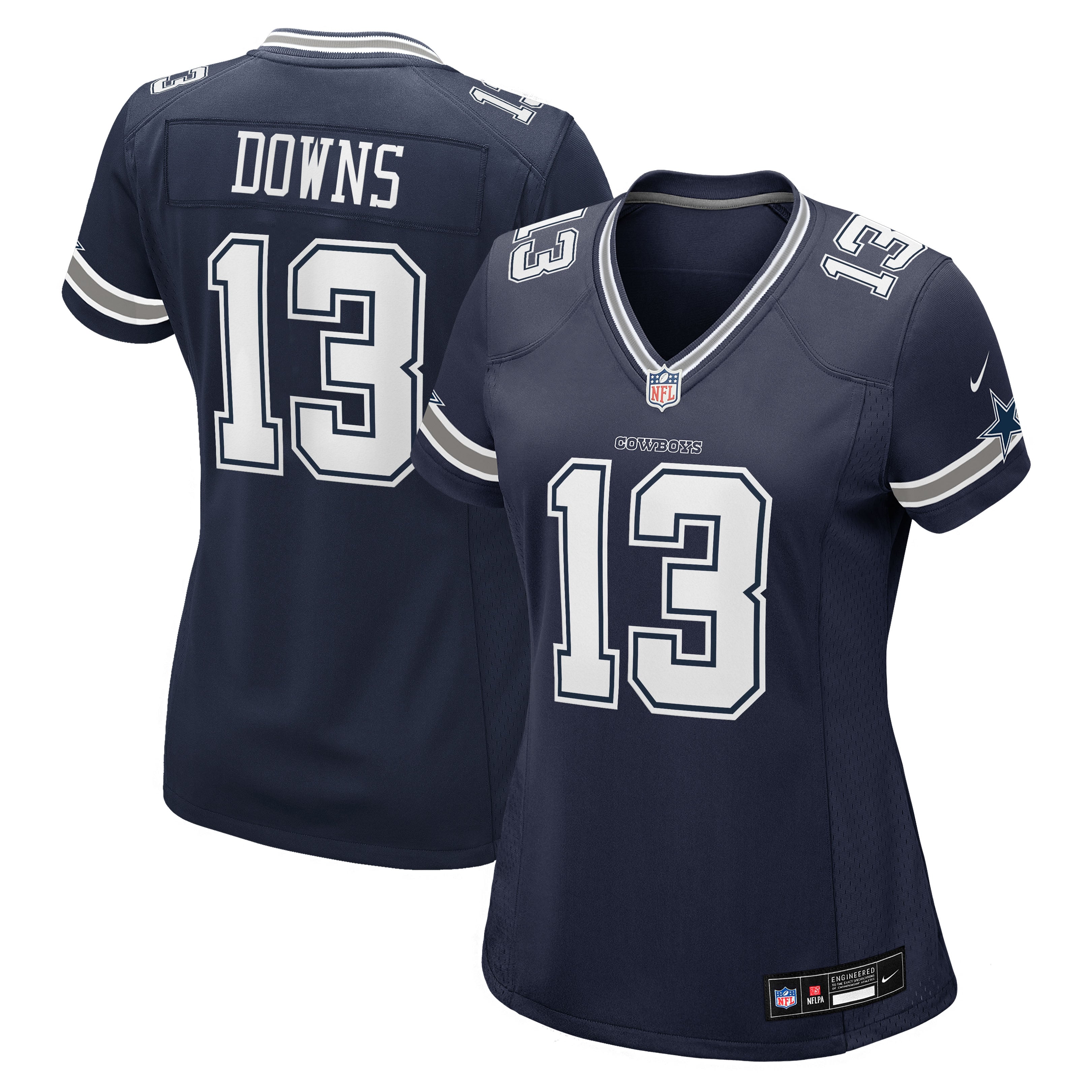 Caleb Downs Dallas Cowboys Women's Alternate Game Jersey - Navy - Image 2