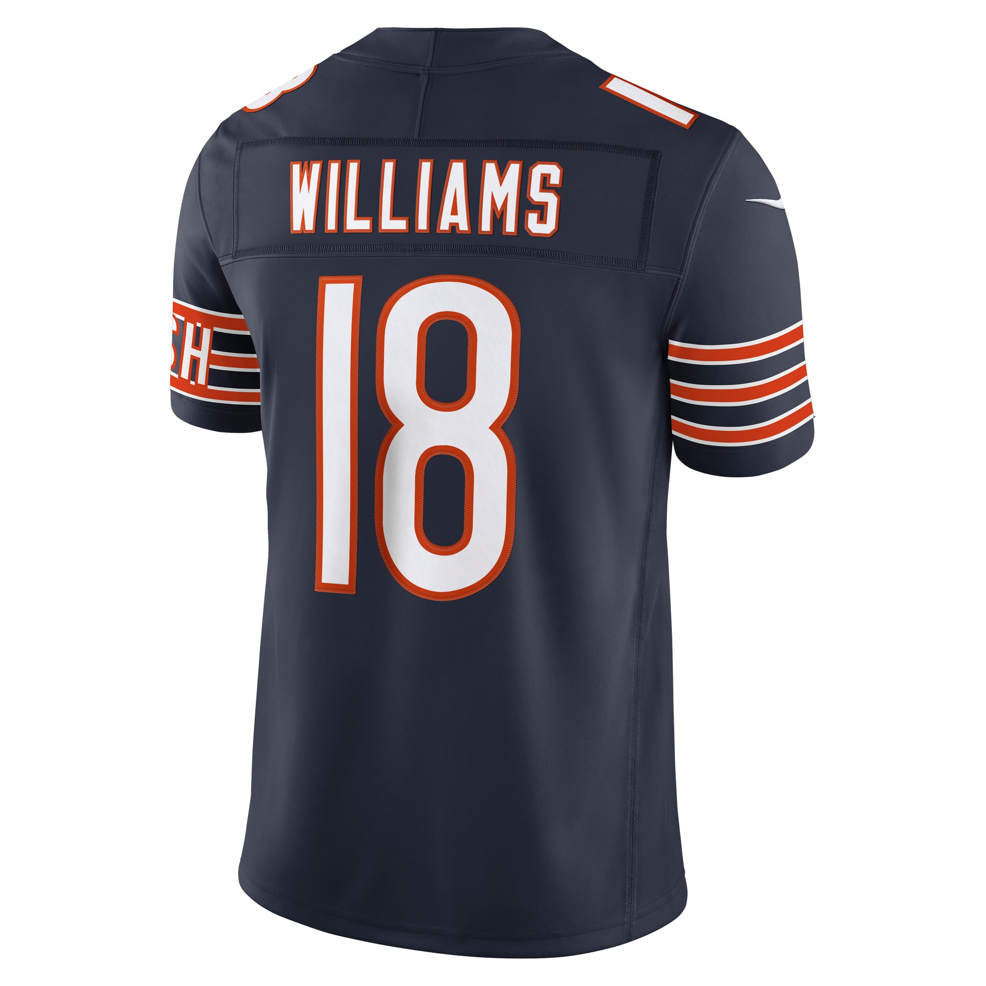 Caleb Williams Chicago Bears Alternate Vapor F.U.S.E. Stitched Limited Jersey - Navy - Image 4