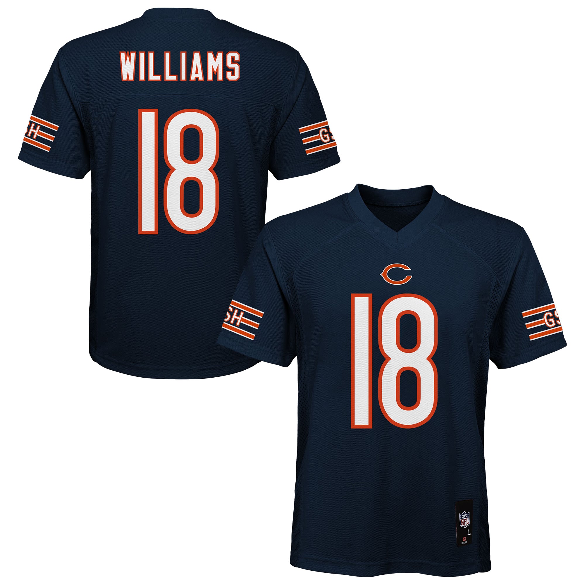 Caleb Williams Chicago Bears Outerstuff Preschool Player Jersey - Navy - Image 2