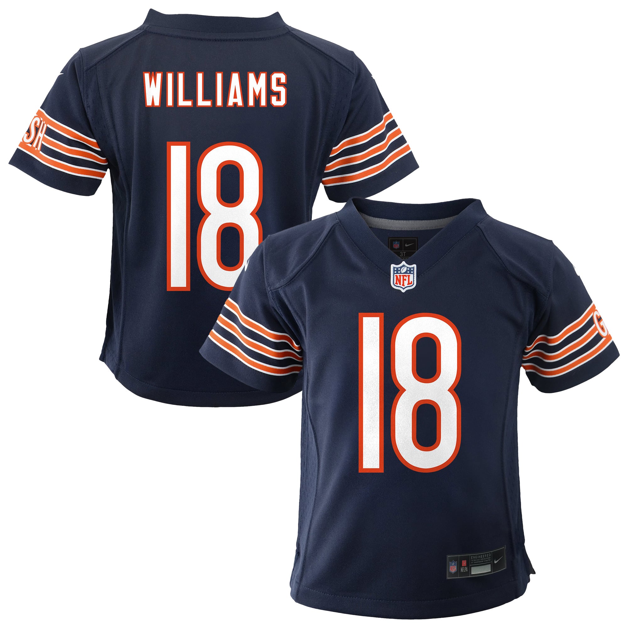 Caleb Williams Chicago Bears Preschool Player Game Jersey - Navy - Image 2