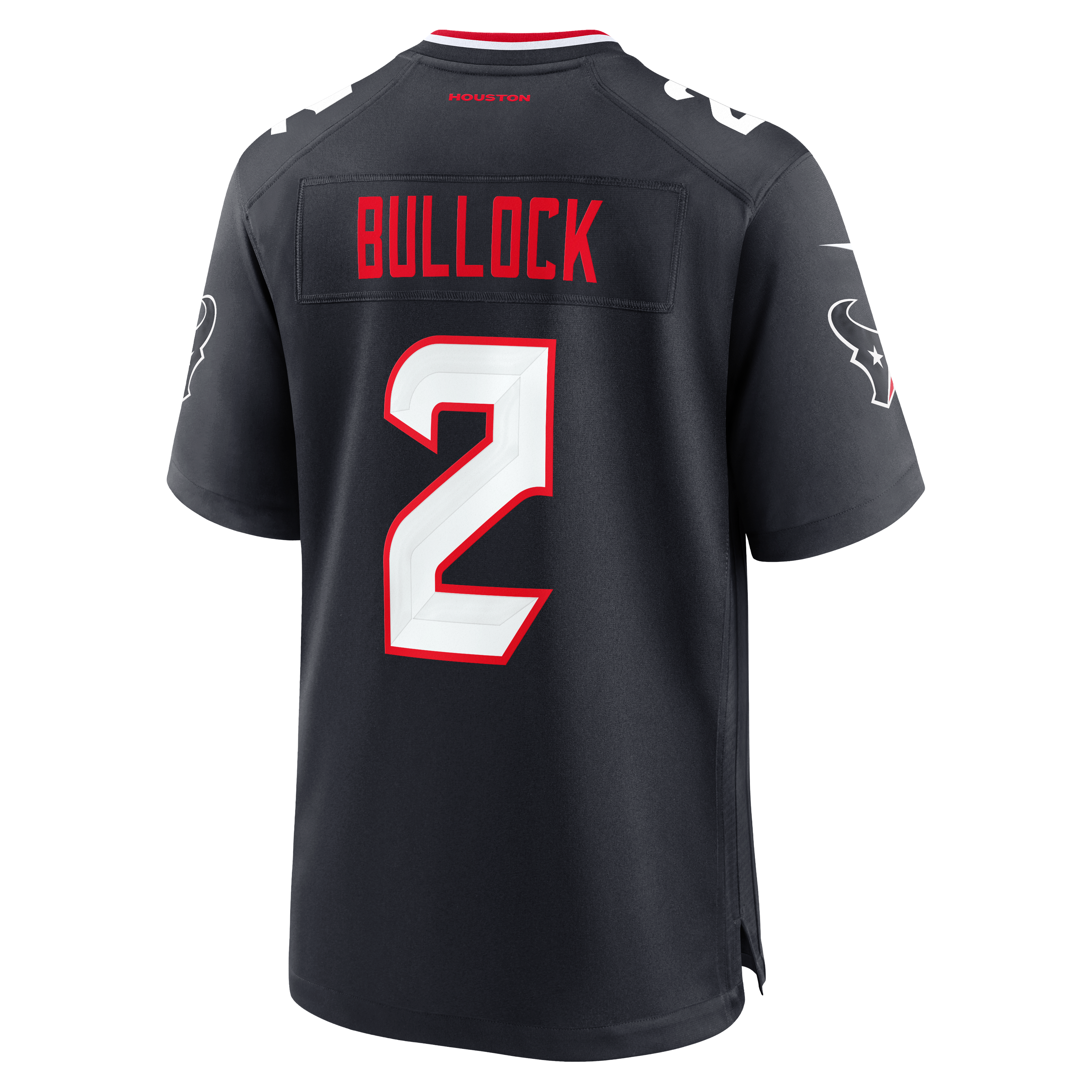 Calen Bullock Houston Texans Team Game Jersey - Navy - Image 4