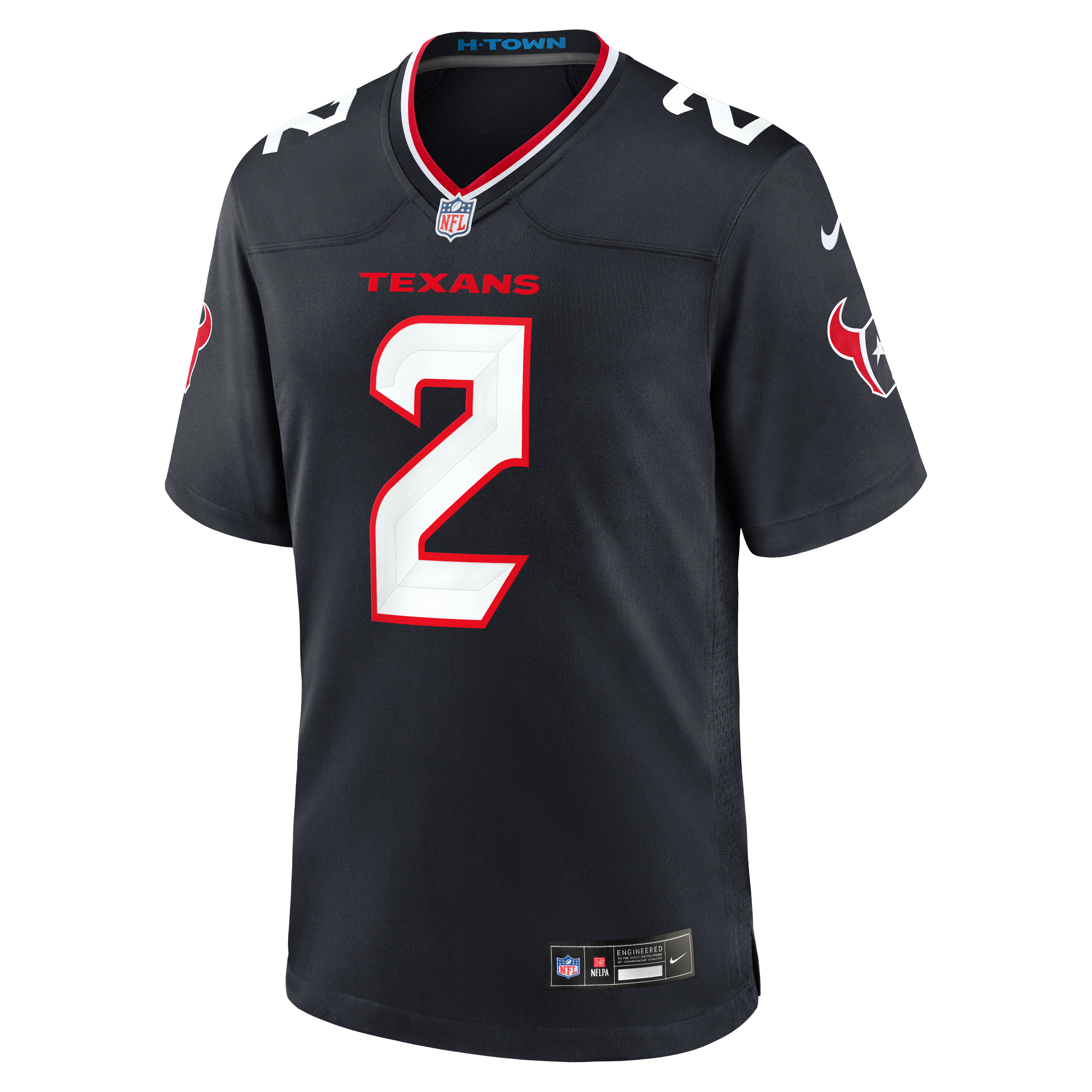 Calen Bullock Houston Texans Team Game Jersey - Navy - Image 3